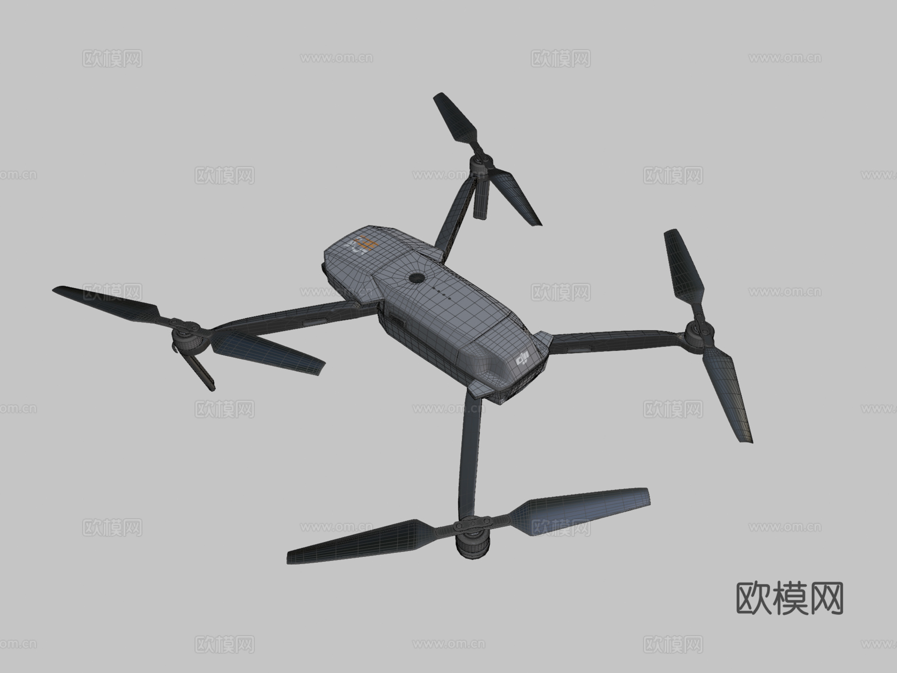大疆Mavic Pro3d模型下载（渲染图2）