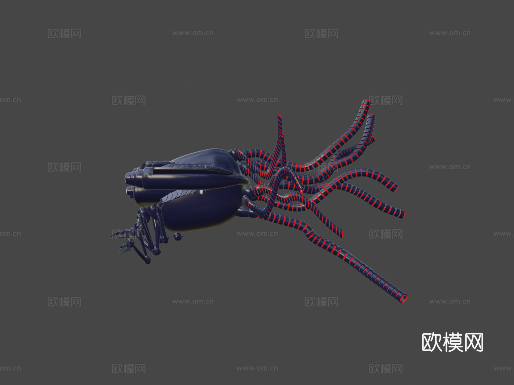 哨兵-黑客帝国3d模型下载（渲染图8）