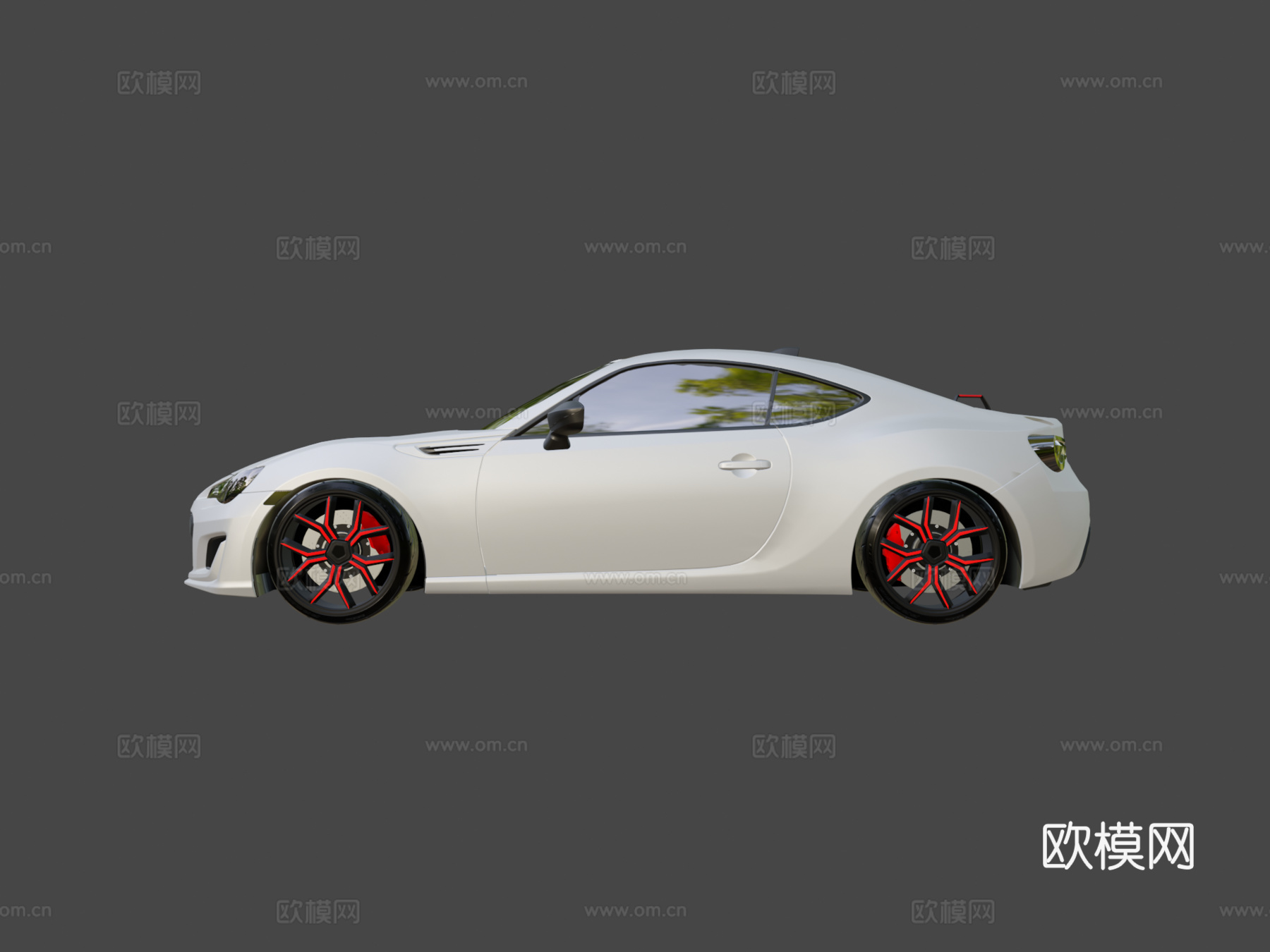 斯巴鲁BRZ3d模型下载（渲染图6）