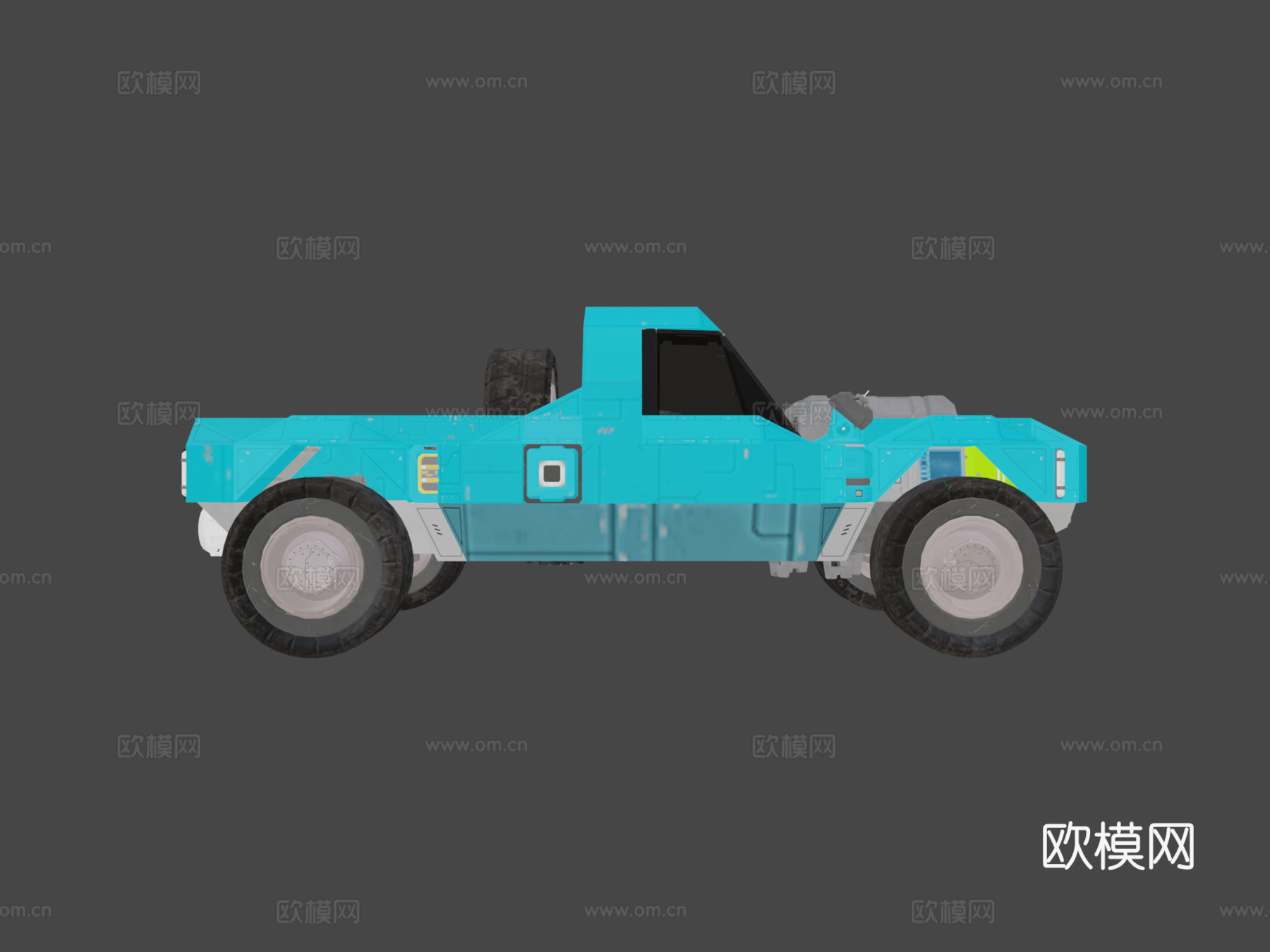 克罗珀汽车-斗士MKI3d模型下载（渲染图5）