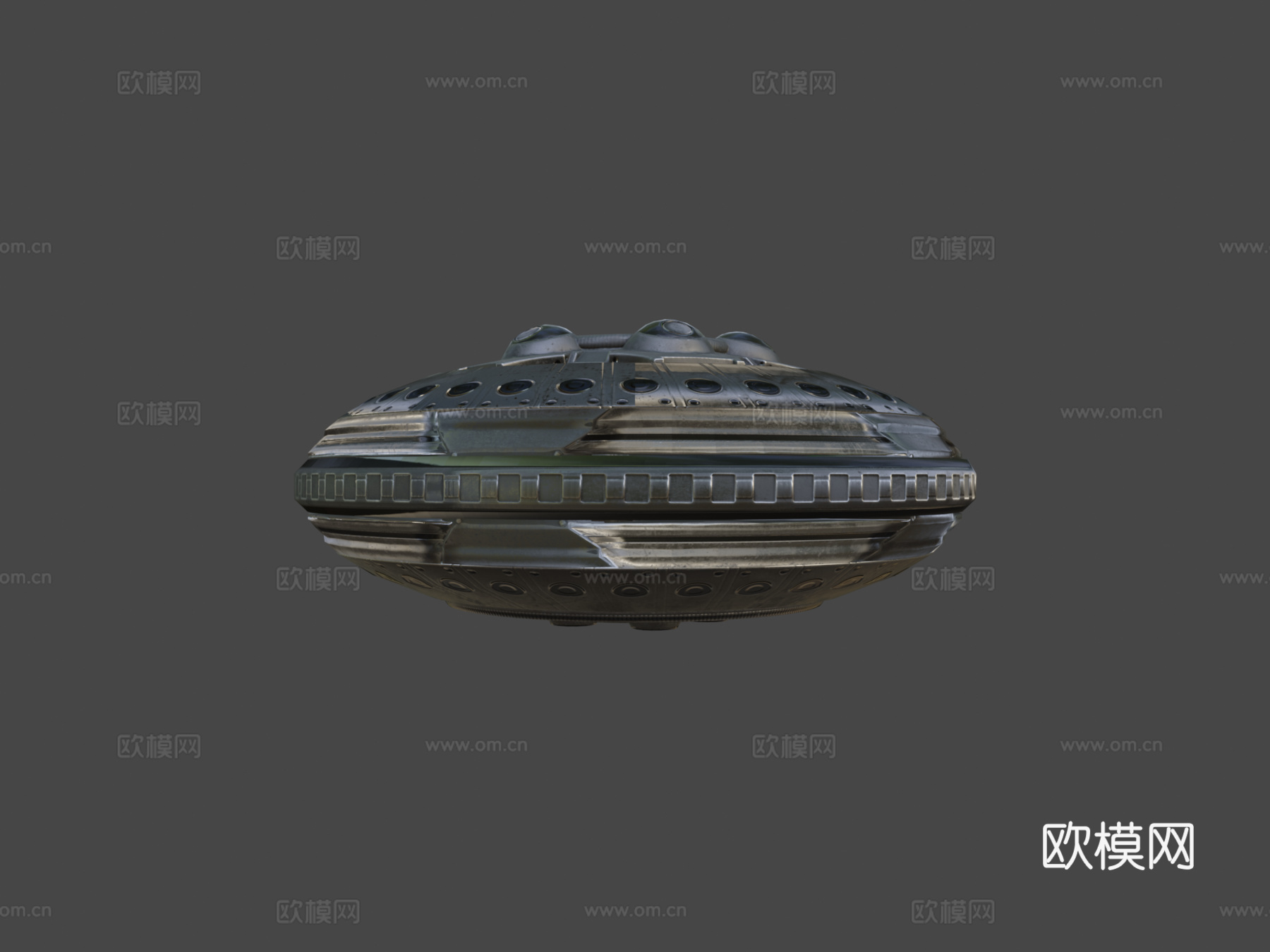 UFO类型83d模型下载（渲染图5）