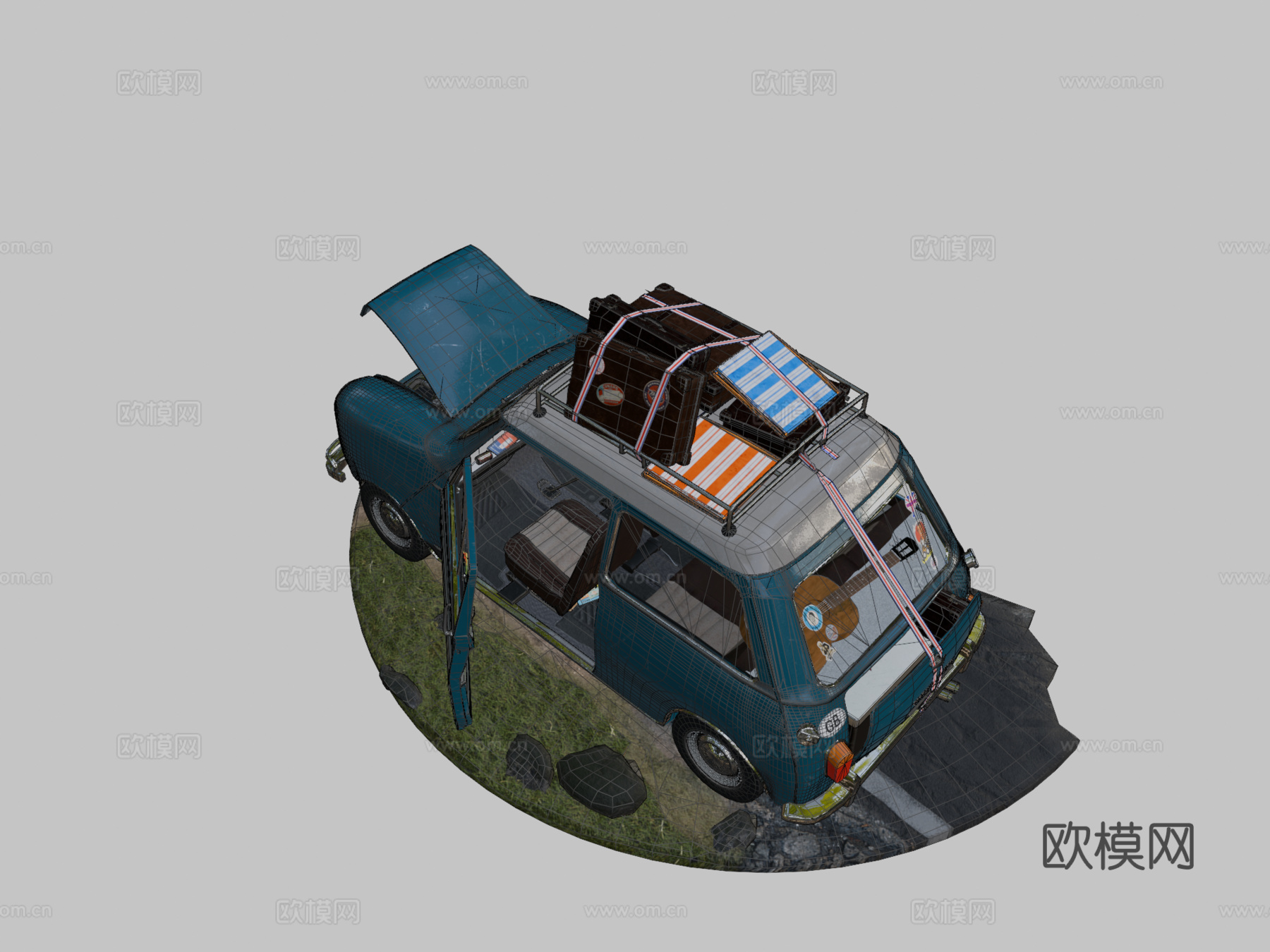 莫里斯库珀S - 奥斯汀迷你 - MK13d模型