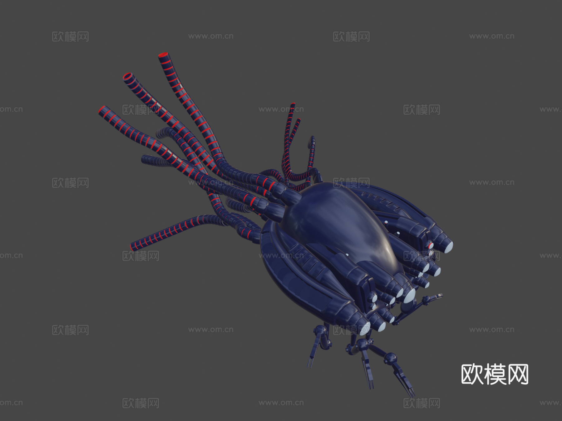 哨兵-黑客帝国3d模型下载（渲染图6）