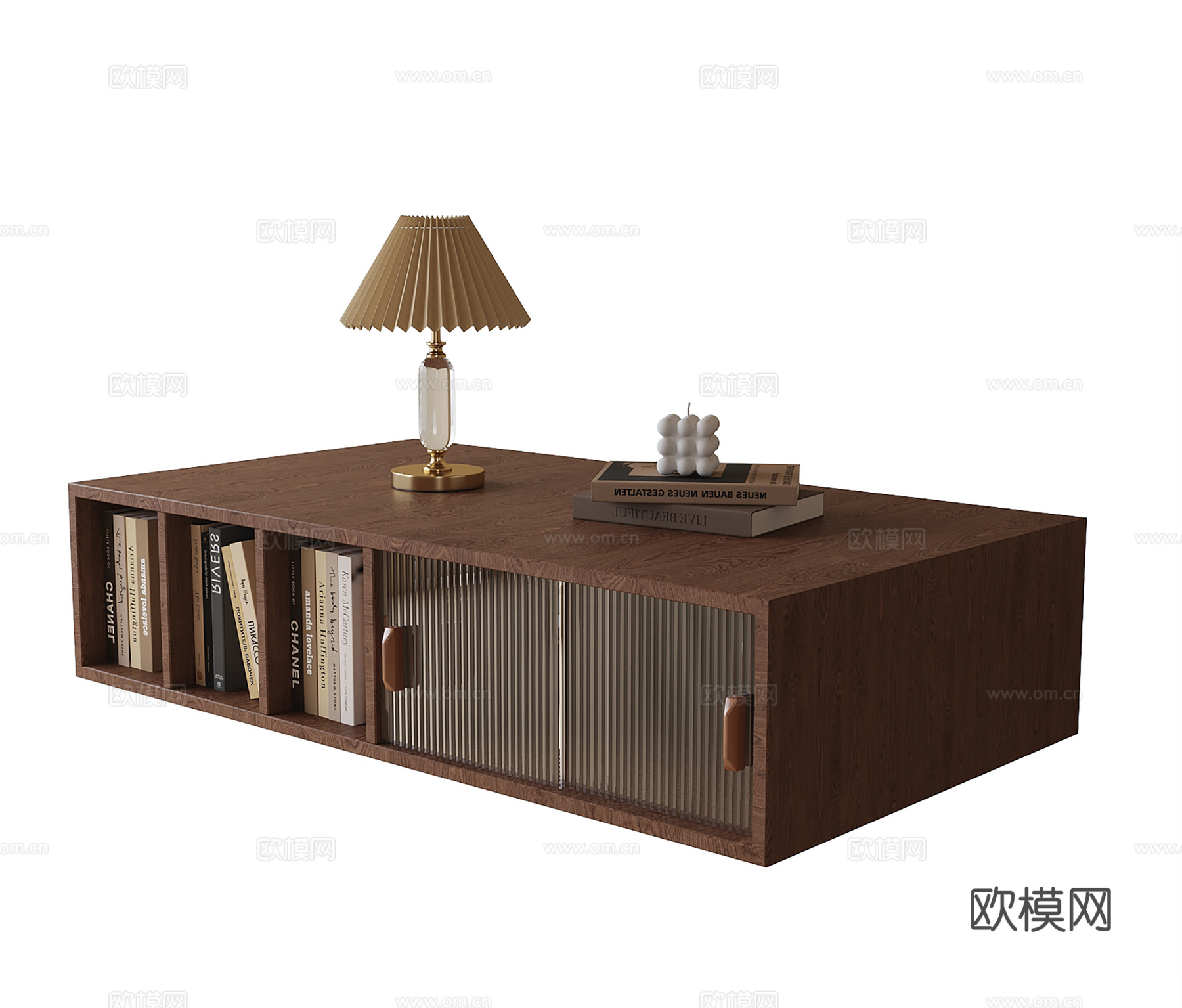 现代飘窗柜su模型