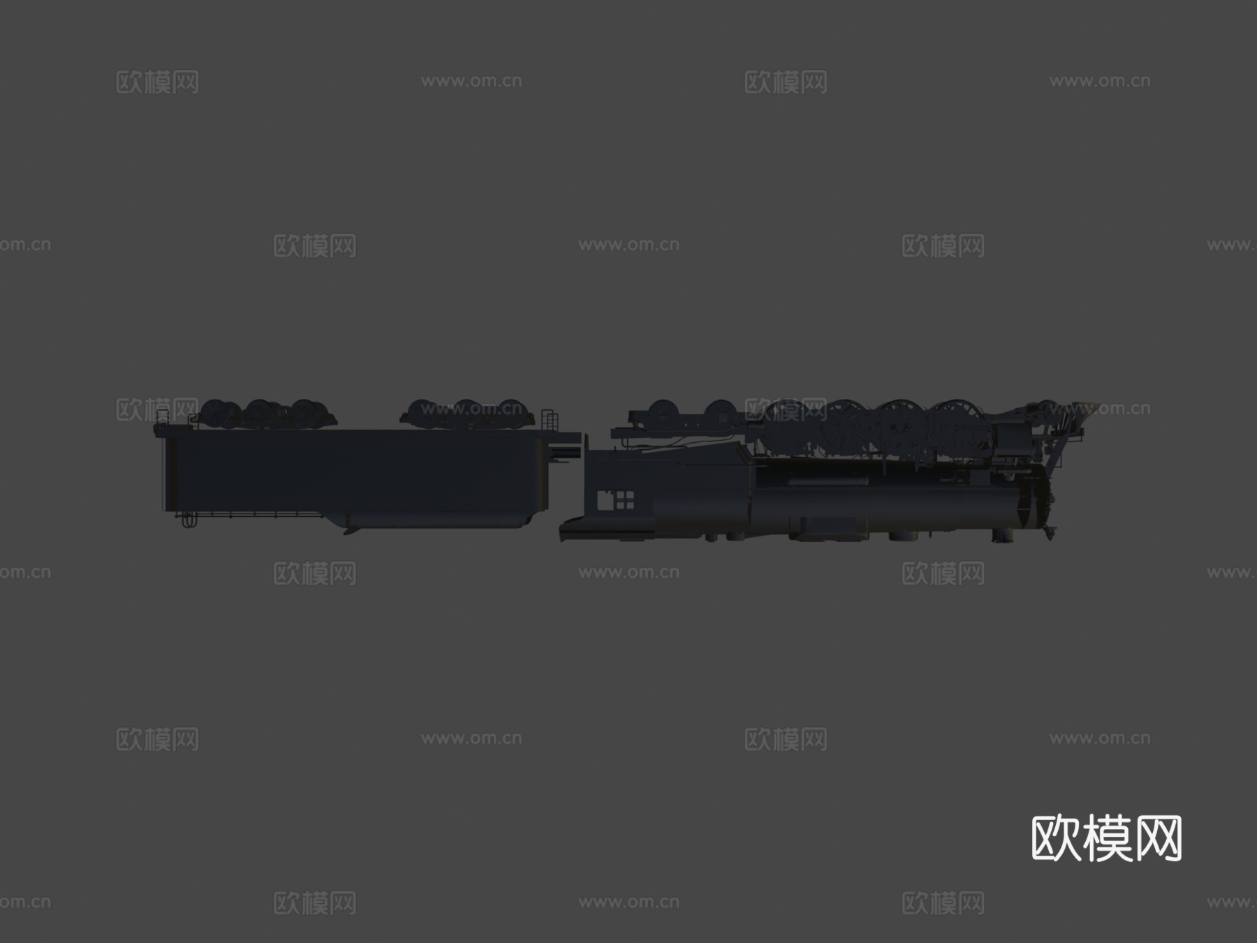 极地特快3d模型下载（渲染图7）