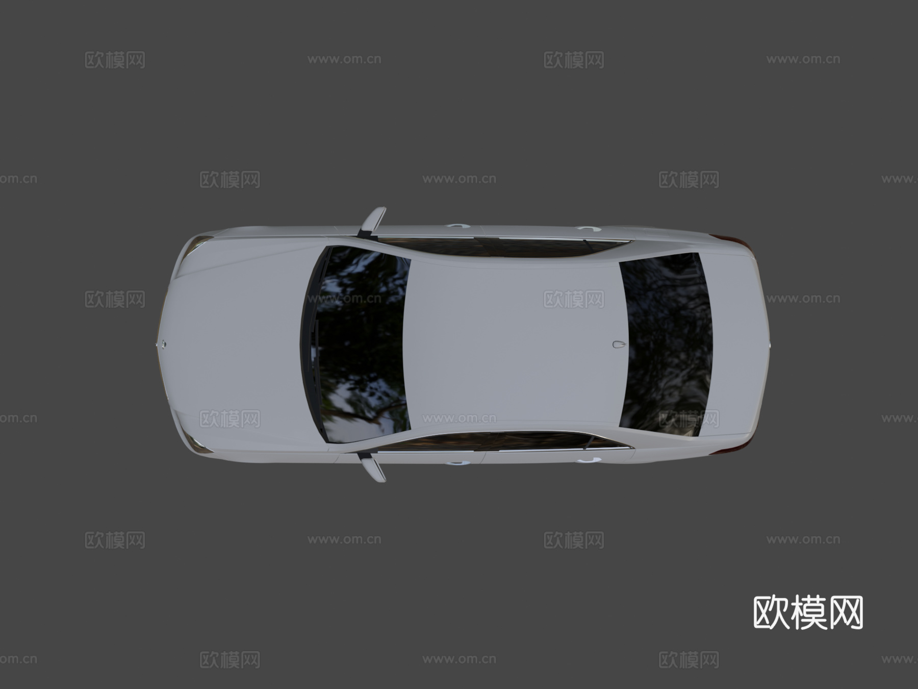 梅赛德斯-奔驰E级w2123d模型下载（渲染图7）