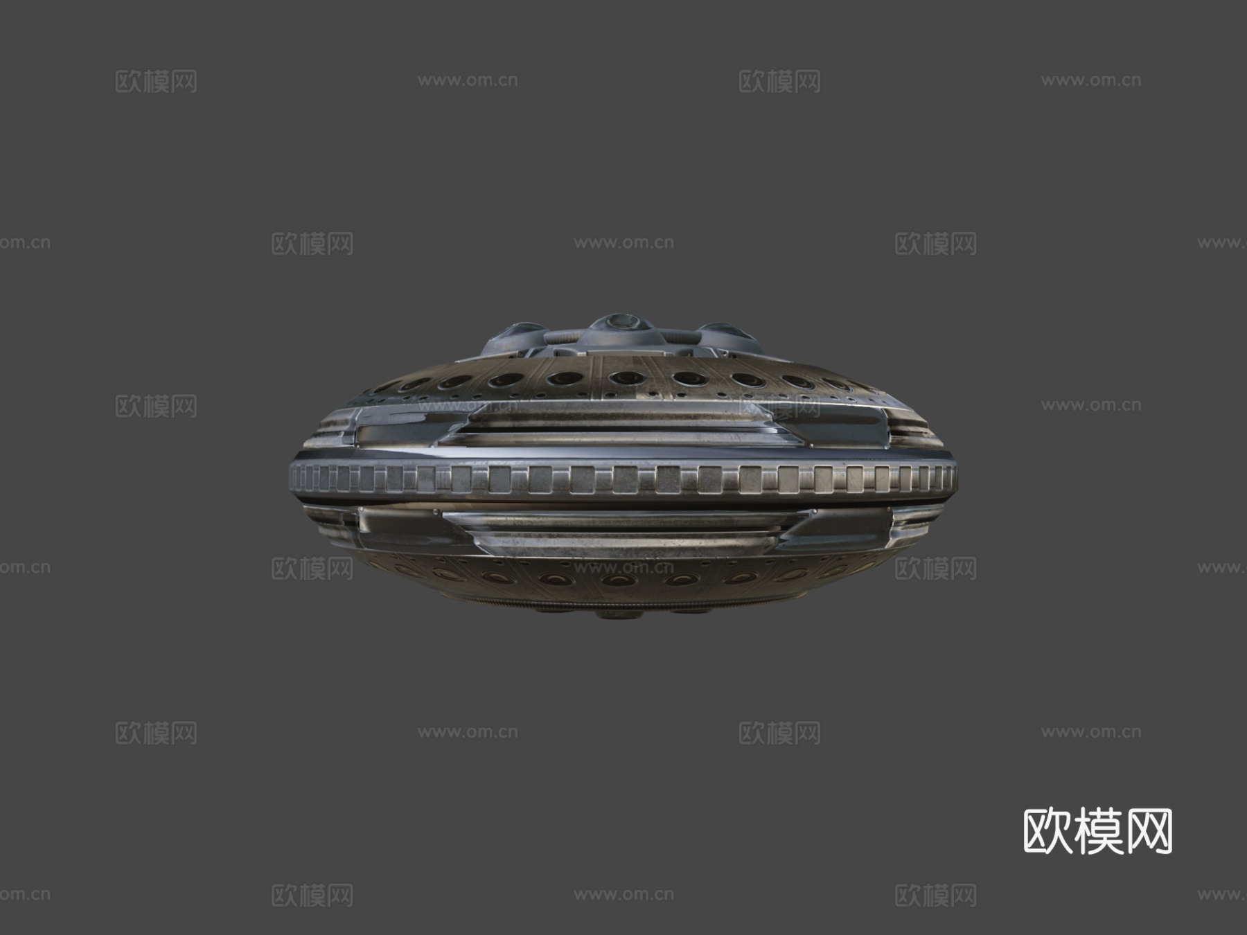 UFO类型83d模型下载（渲染图6）