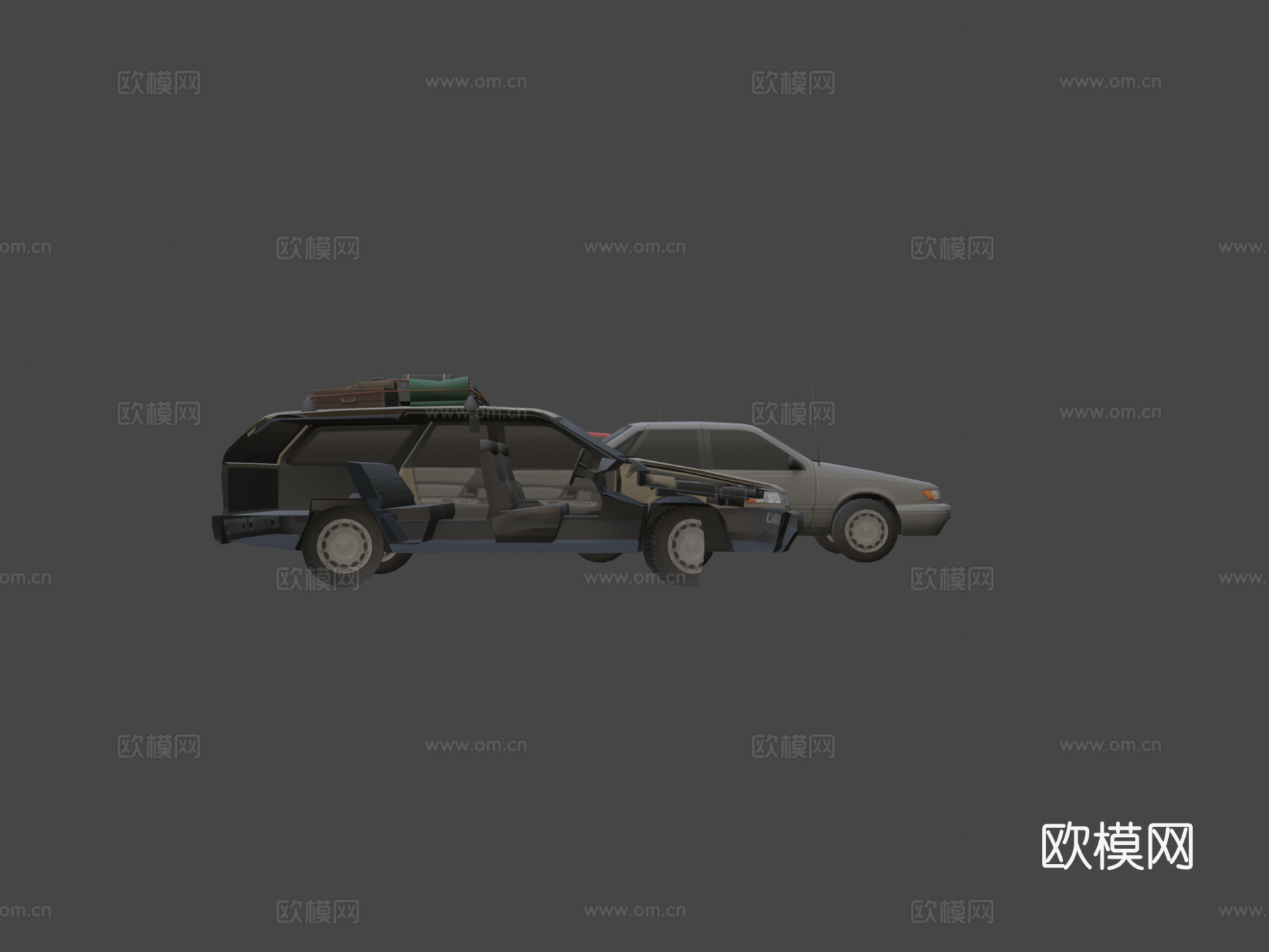 '93福特金牛座3d模型下载（渲染图8）