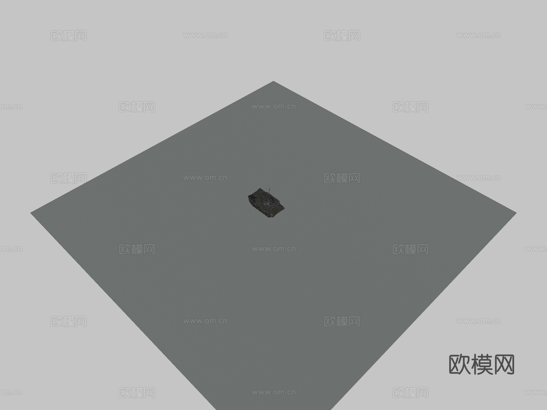 BMP-3俄罗斯步兵战车3d模型下载（渲染图2）