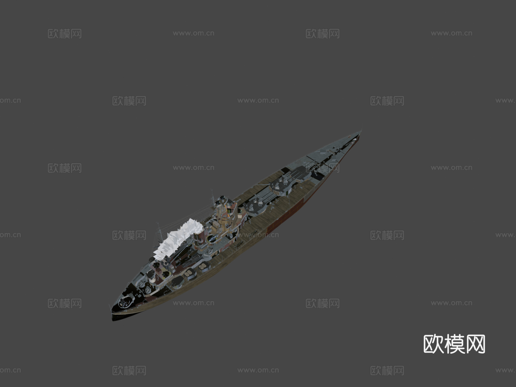 纳尔逊3d模型下载（渲染图8）