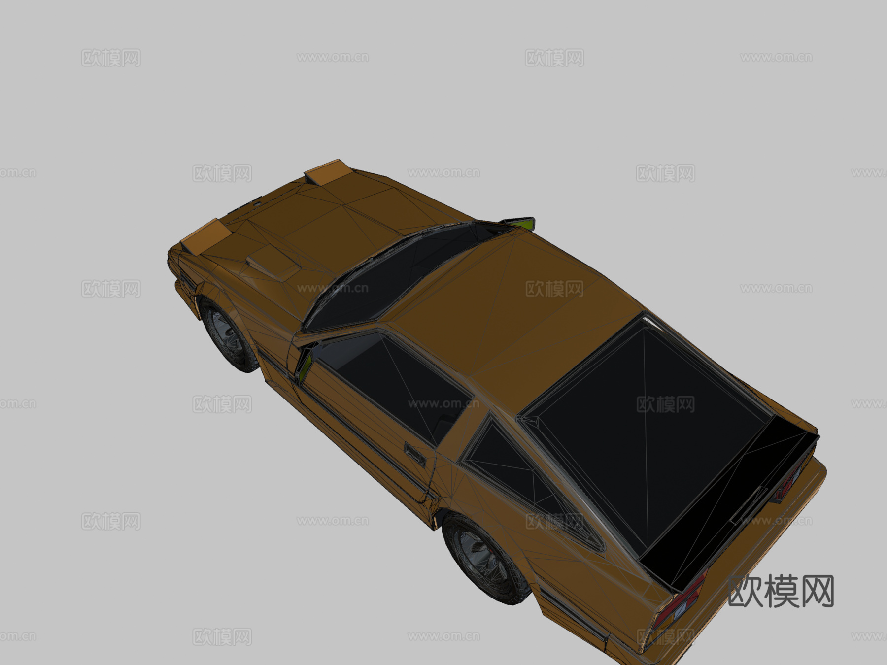 日产300ZX Z31前期型3d模型下载（渲染图2）