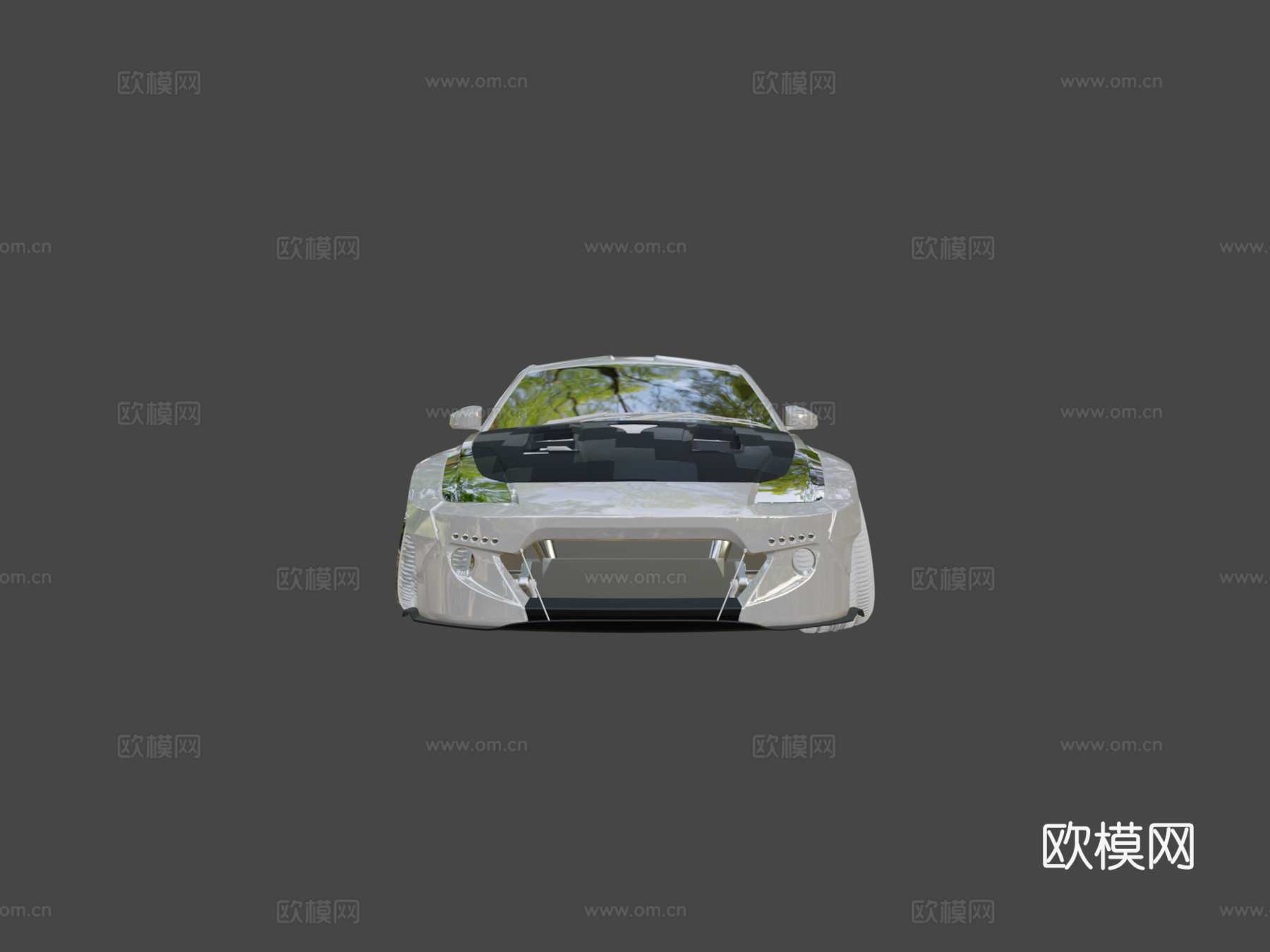 日产 350z Rocket Bunny3d模型下载（渲染图5）