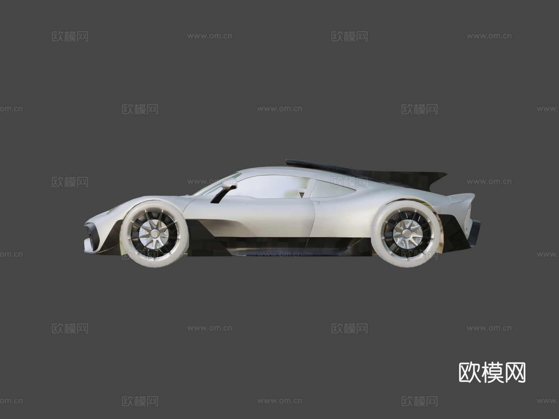 梅赛德斯-AMG项目一号3d模型下载（渲染图5）