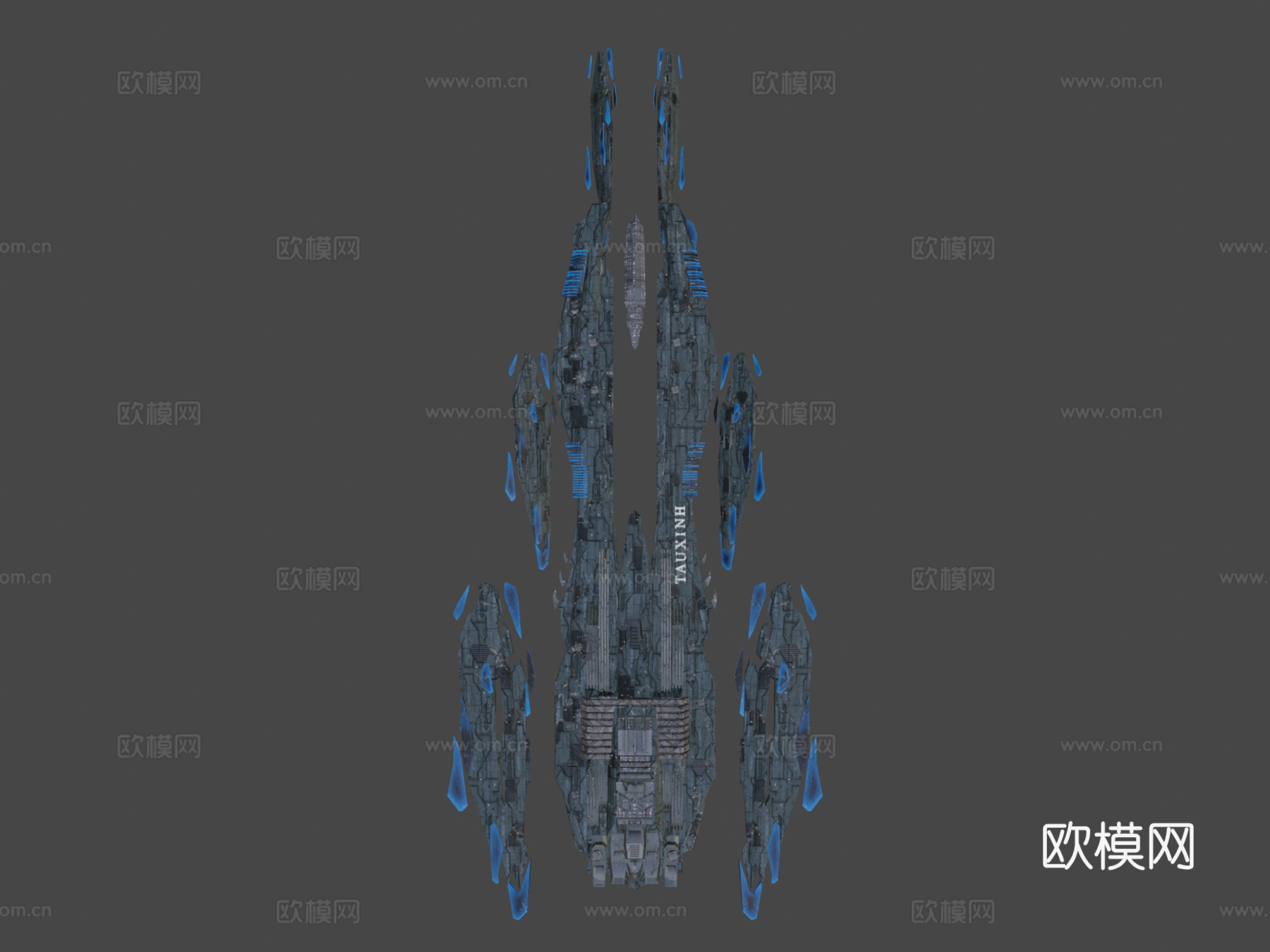 陶欣无畏舰3d模型下载（渲染图8）
