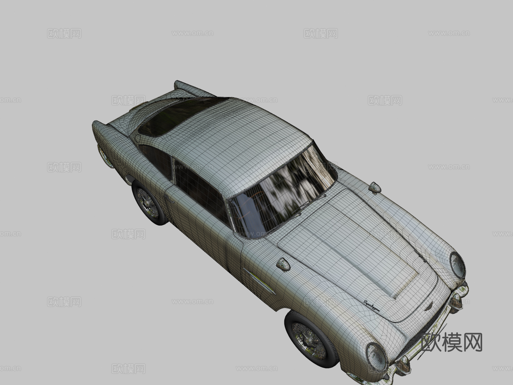 阿斯顿马丁 DB53d模型下载（渲染图2）