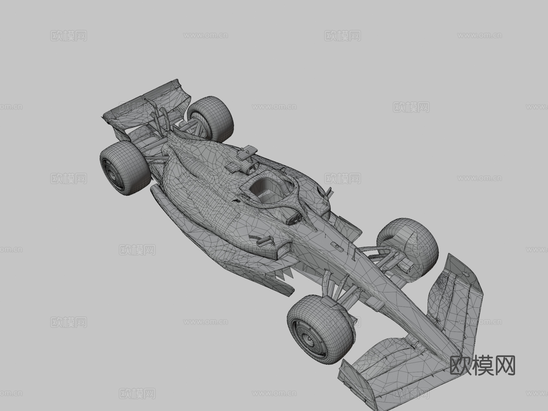 F1 2022阿斯顿马丁AMR22-伊莫拉大奖赛3d模型下载（渲染图3）
