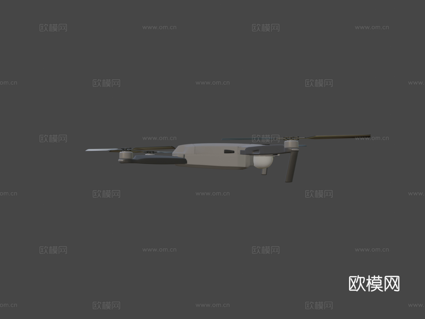 大疆Mavic Pro3d模型下载（渲染图7）