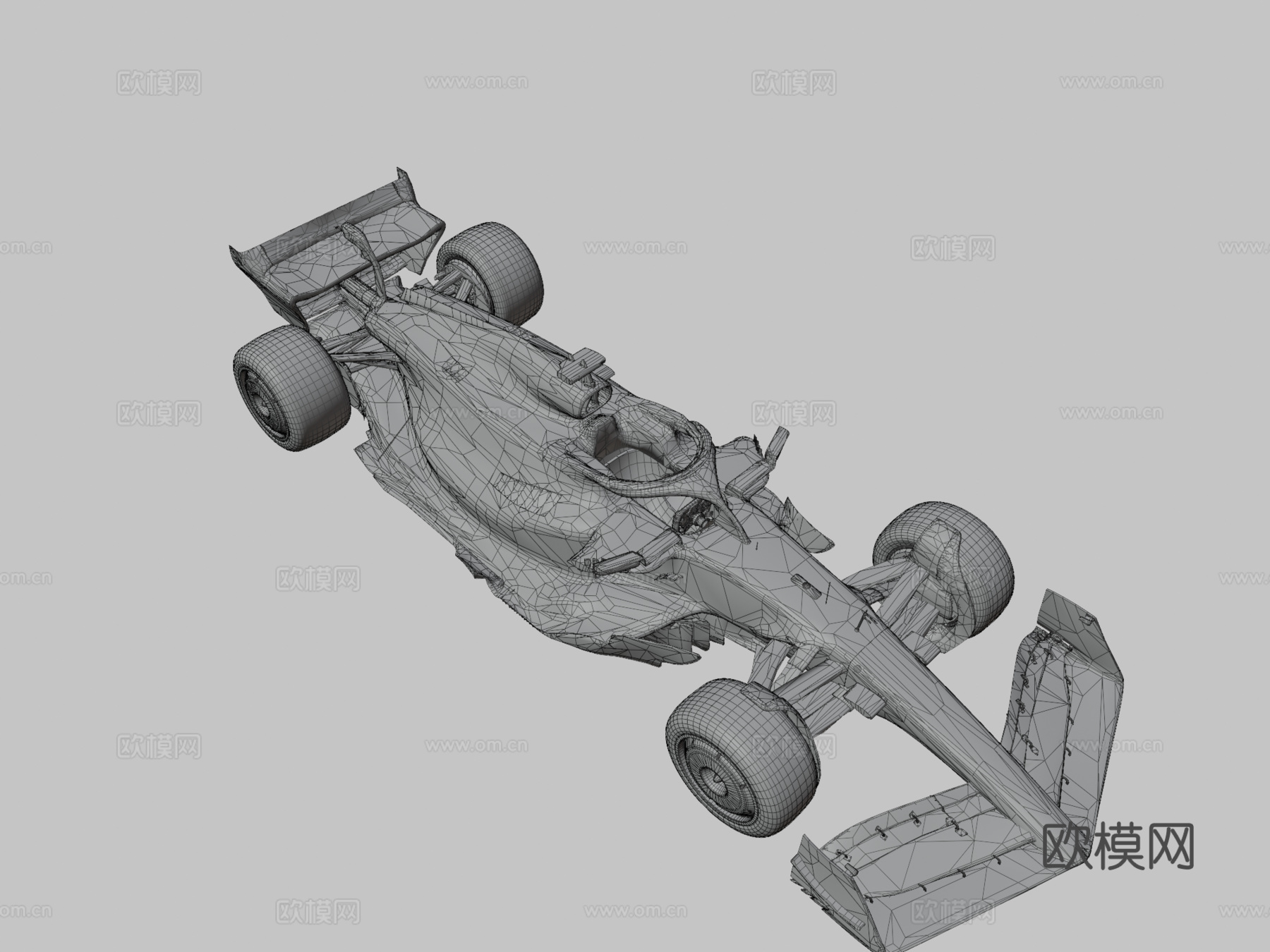 F1 2023 梅赛德斯 W143d模型下载（渲染图3）