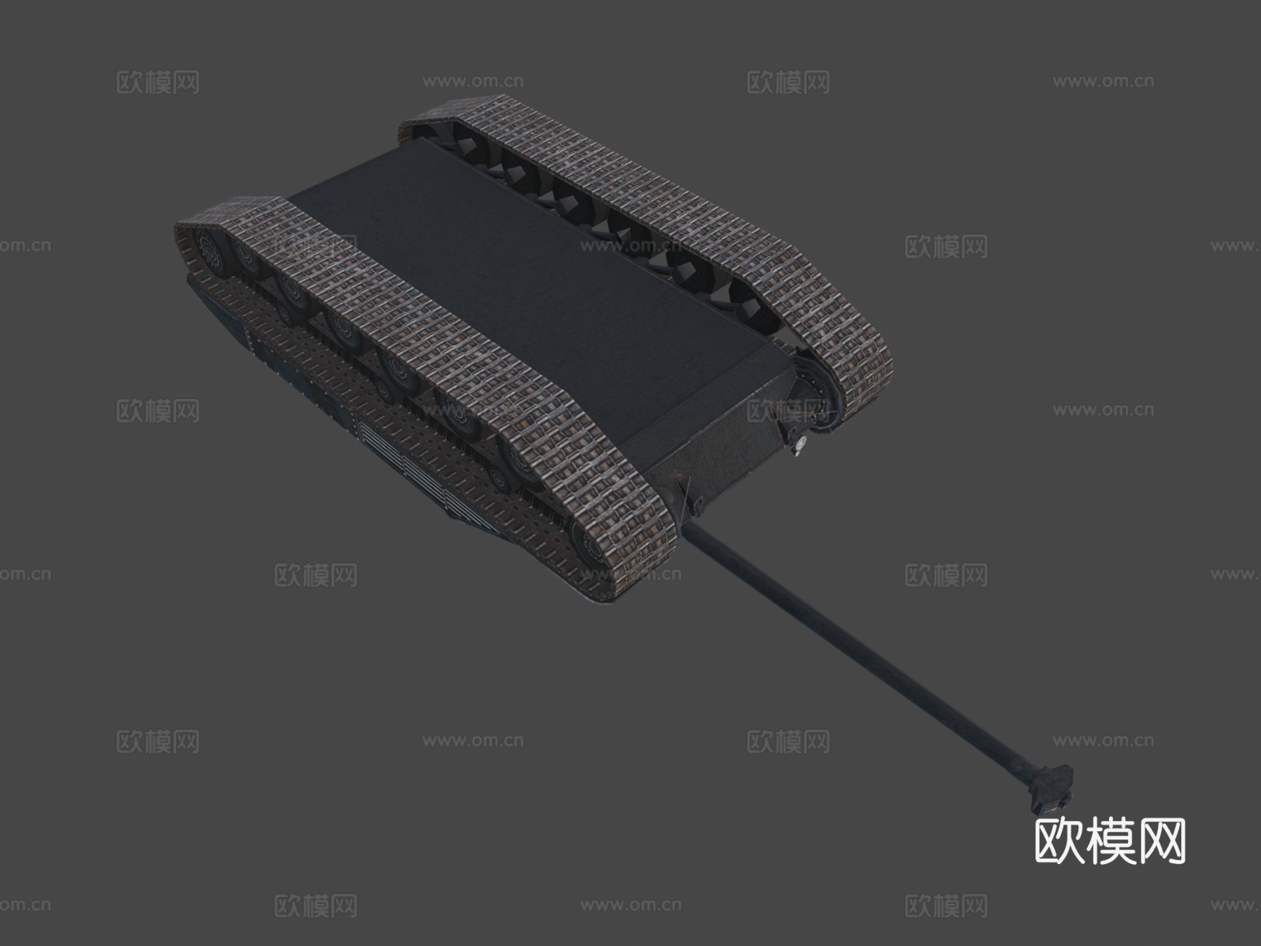 ВAT.-СHÂTILLON 25 T 火枪手3d模型下载（渲染图1）