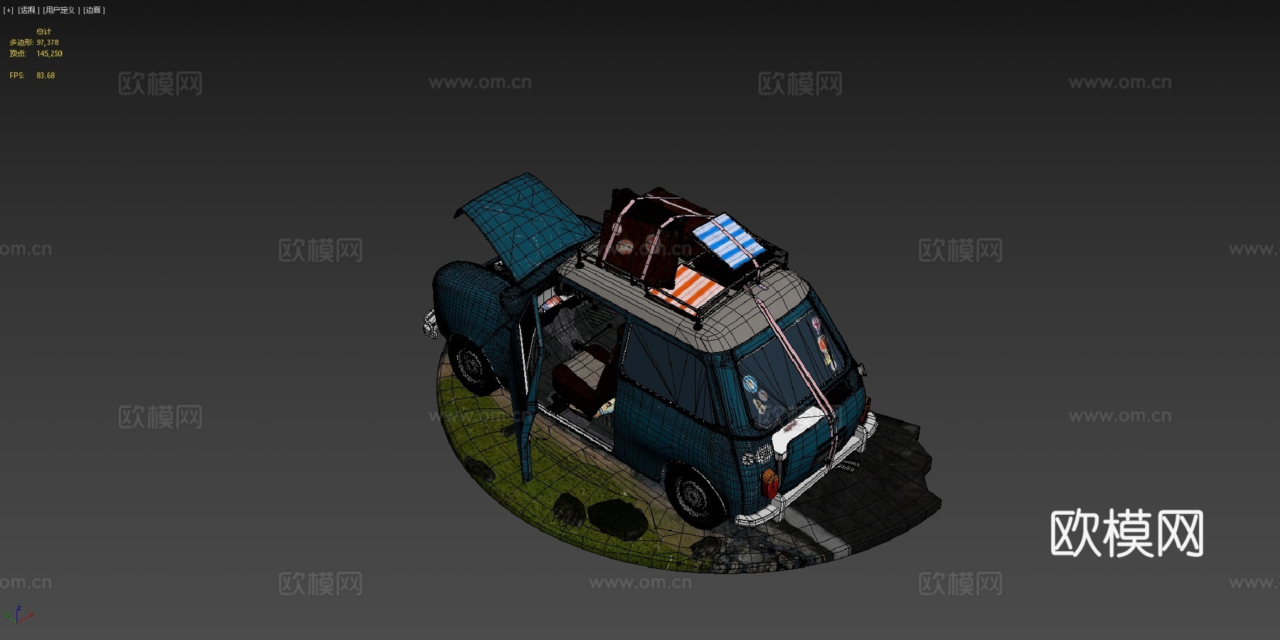 莫里斯库珀S - 奥斯汀迷你 - MK13d模型