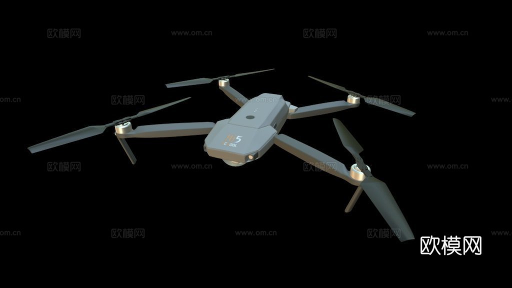 大疆Mavic Pro3d模型下载（渲染图1）