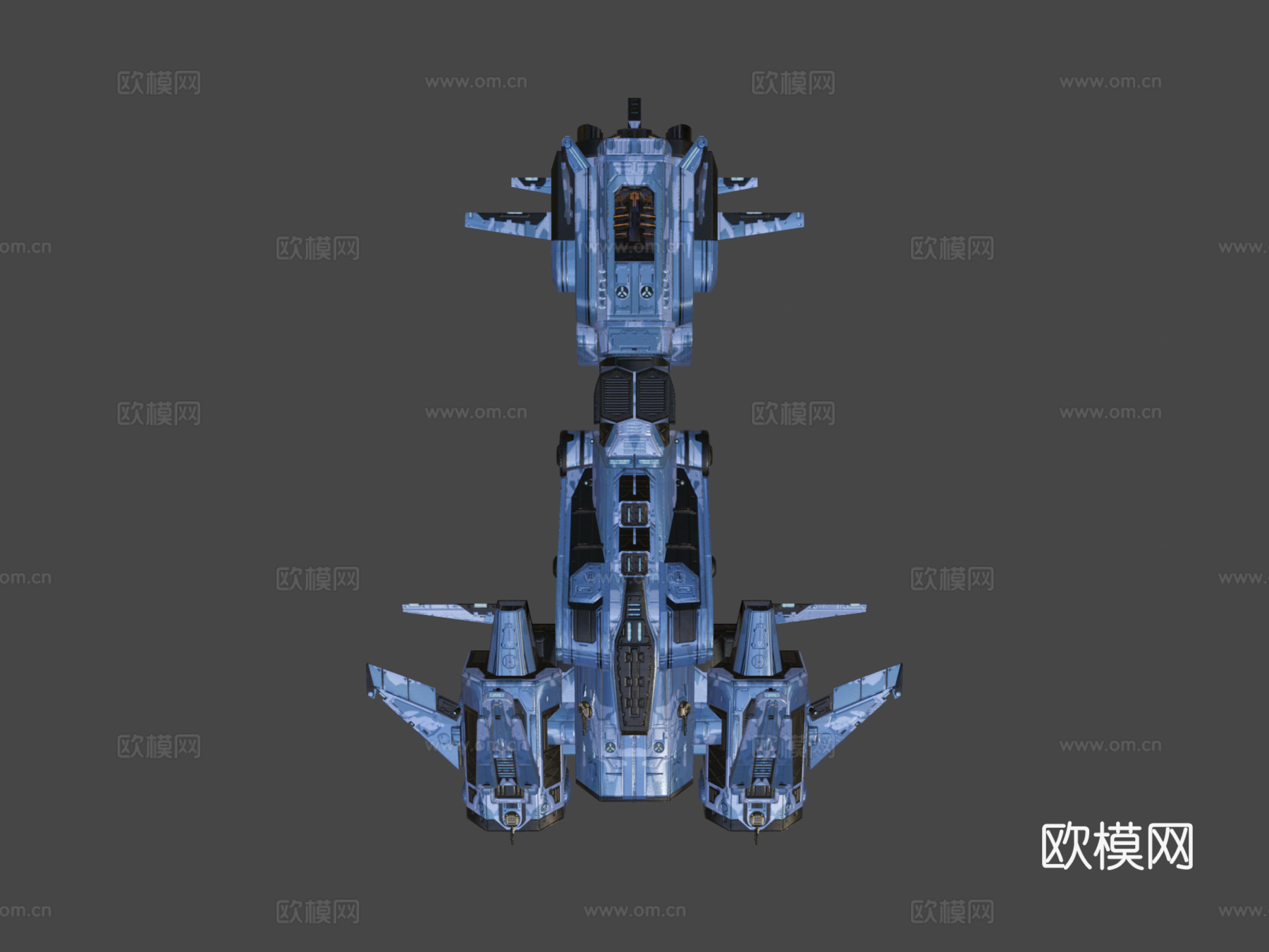 GF-39那伽3d模型下载（渲染图7）
