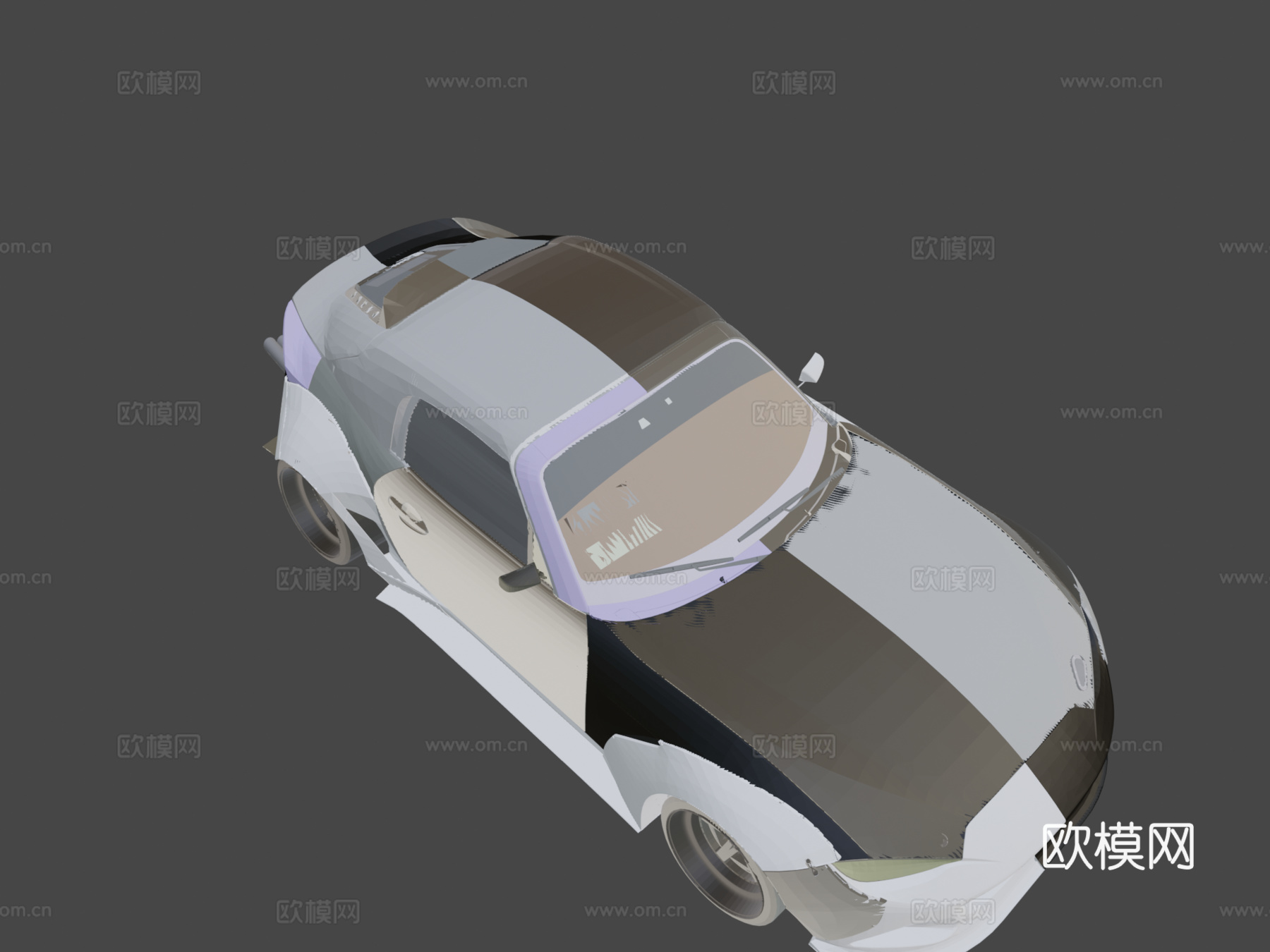 马自达Miata3d模型下载（渲染图8）