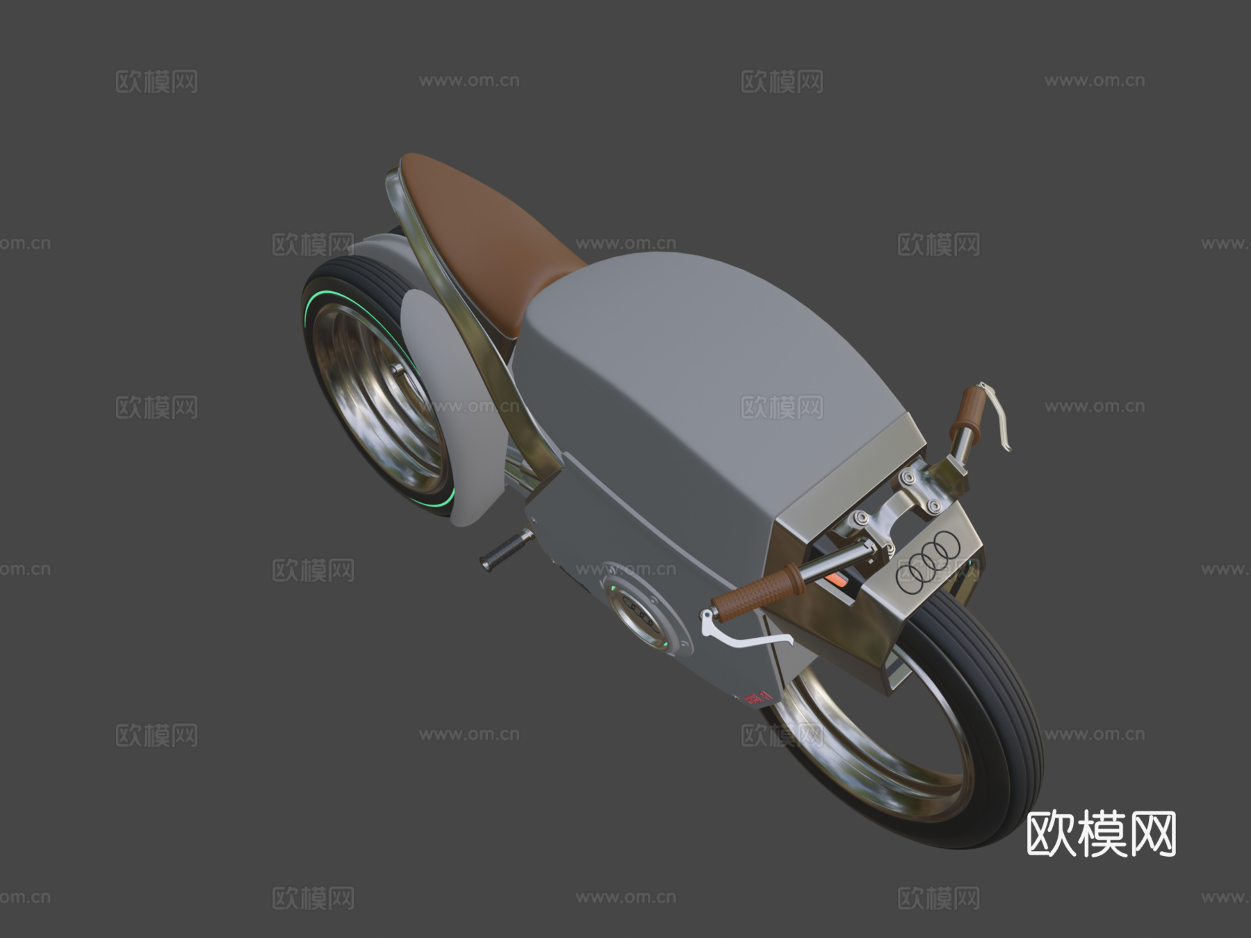 奥迪反叛者-一级方程式（高多边形）3d模型下载（渲染图8）