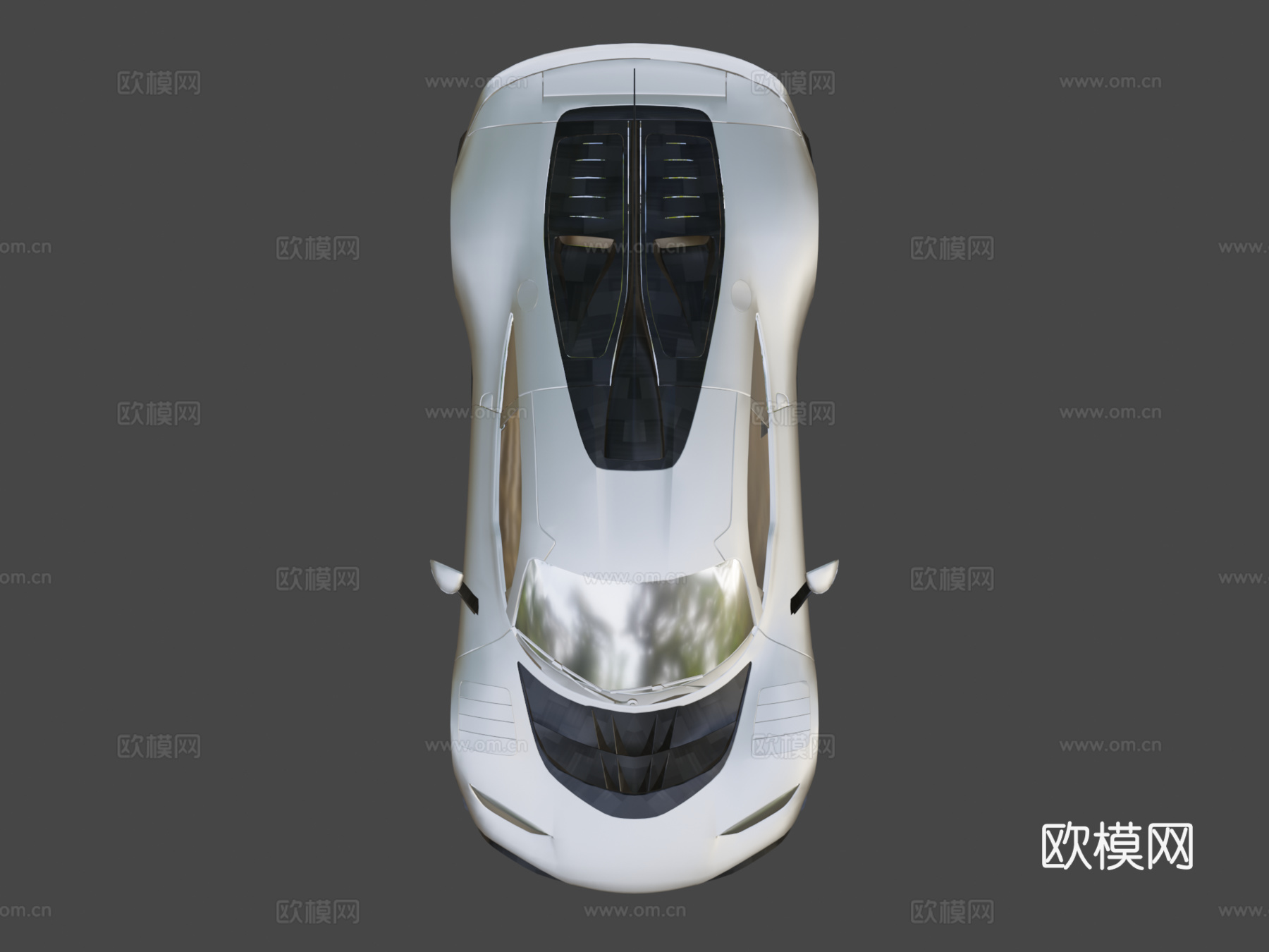 梅赛德斯-AMG项目一号3d模型下载（渲染图7）