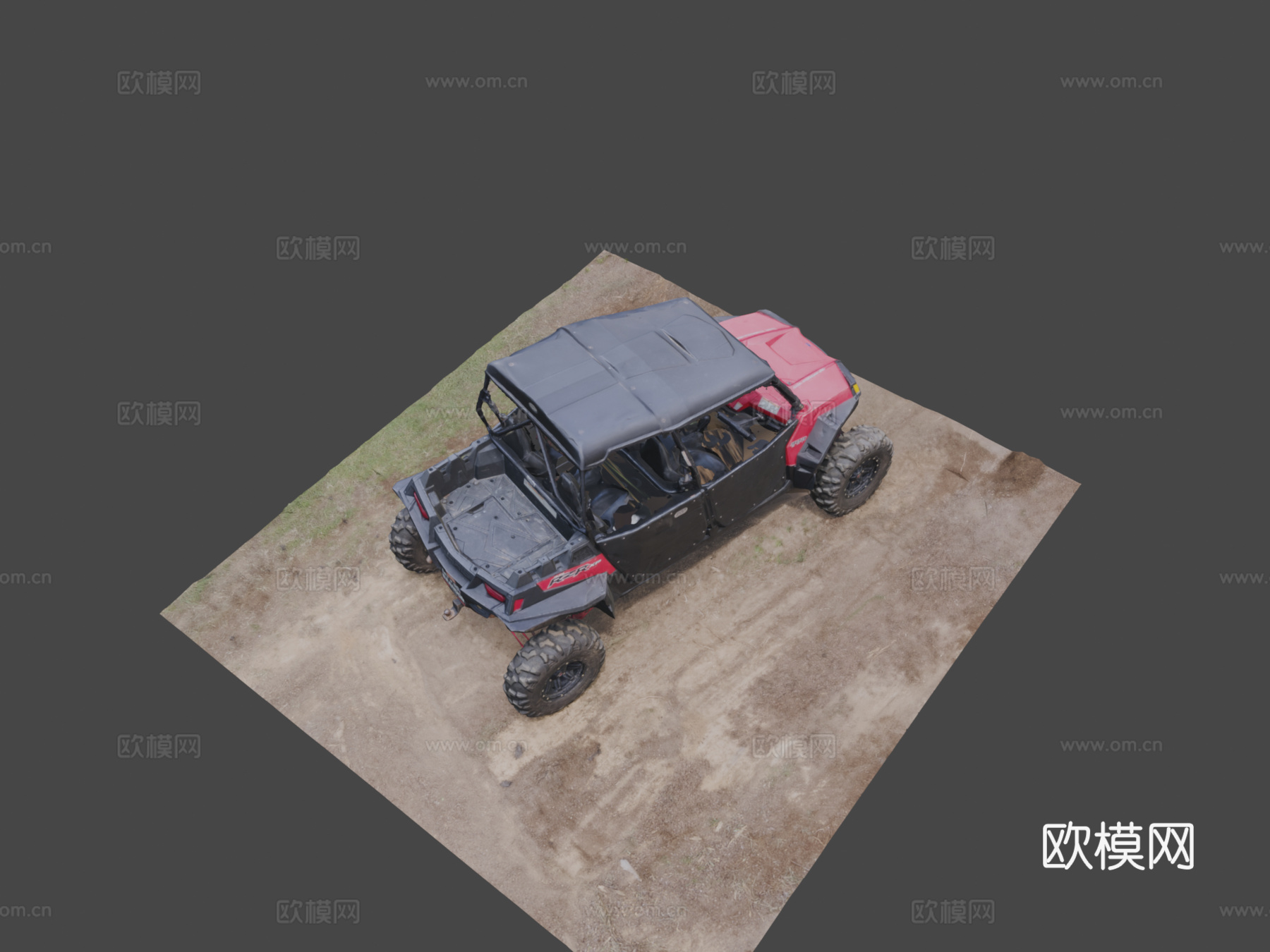 北极星RZR XP 9003d模型3d模型下载（渲染图8）