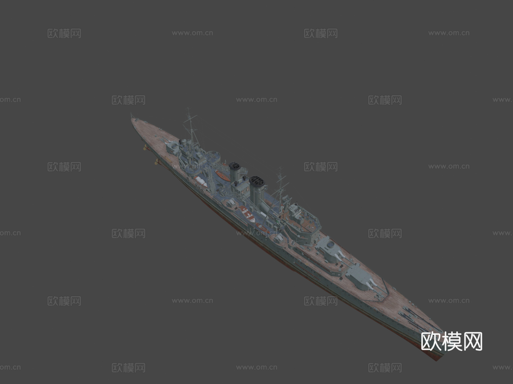 埃克塞特3d模型下载（渲染图7）