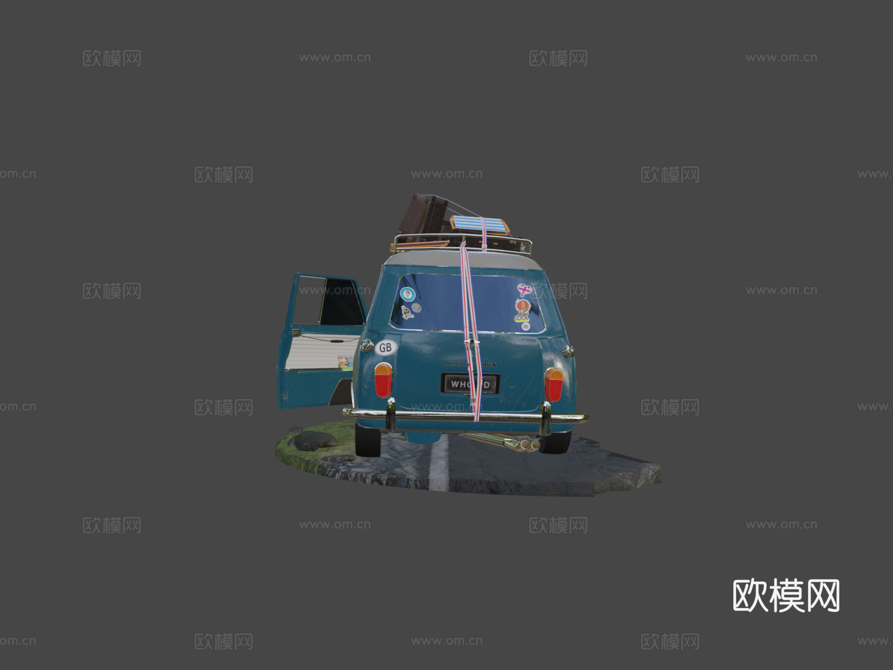 莫里斯库珀S - 奥斯汀迷你 - MK13d模型