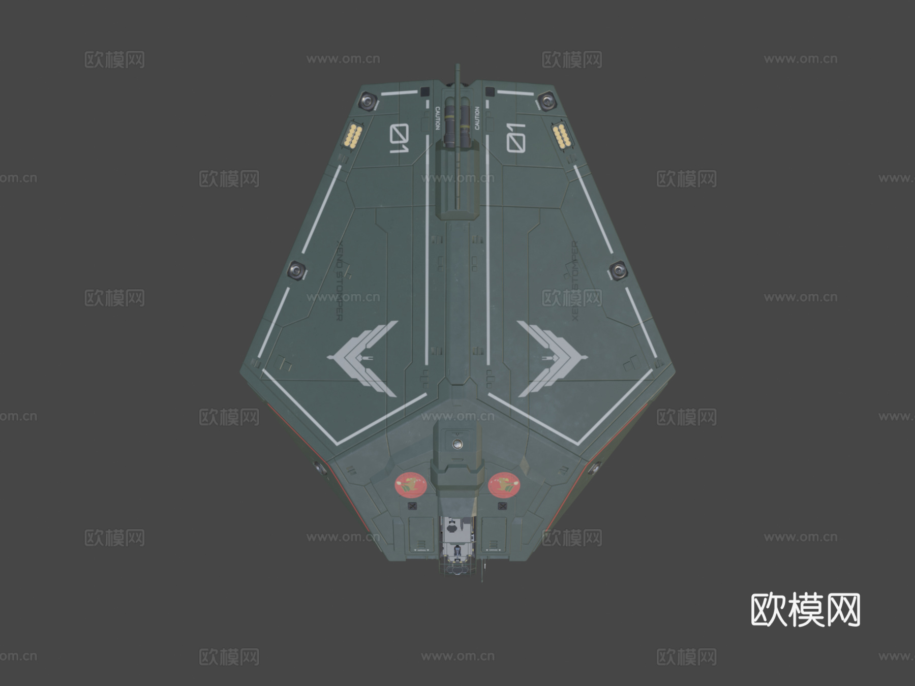 阿斯普猎手 =精英危险= 粉丝艺术3d模型下载（渲染图8）