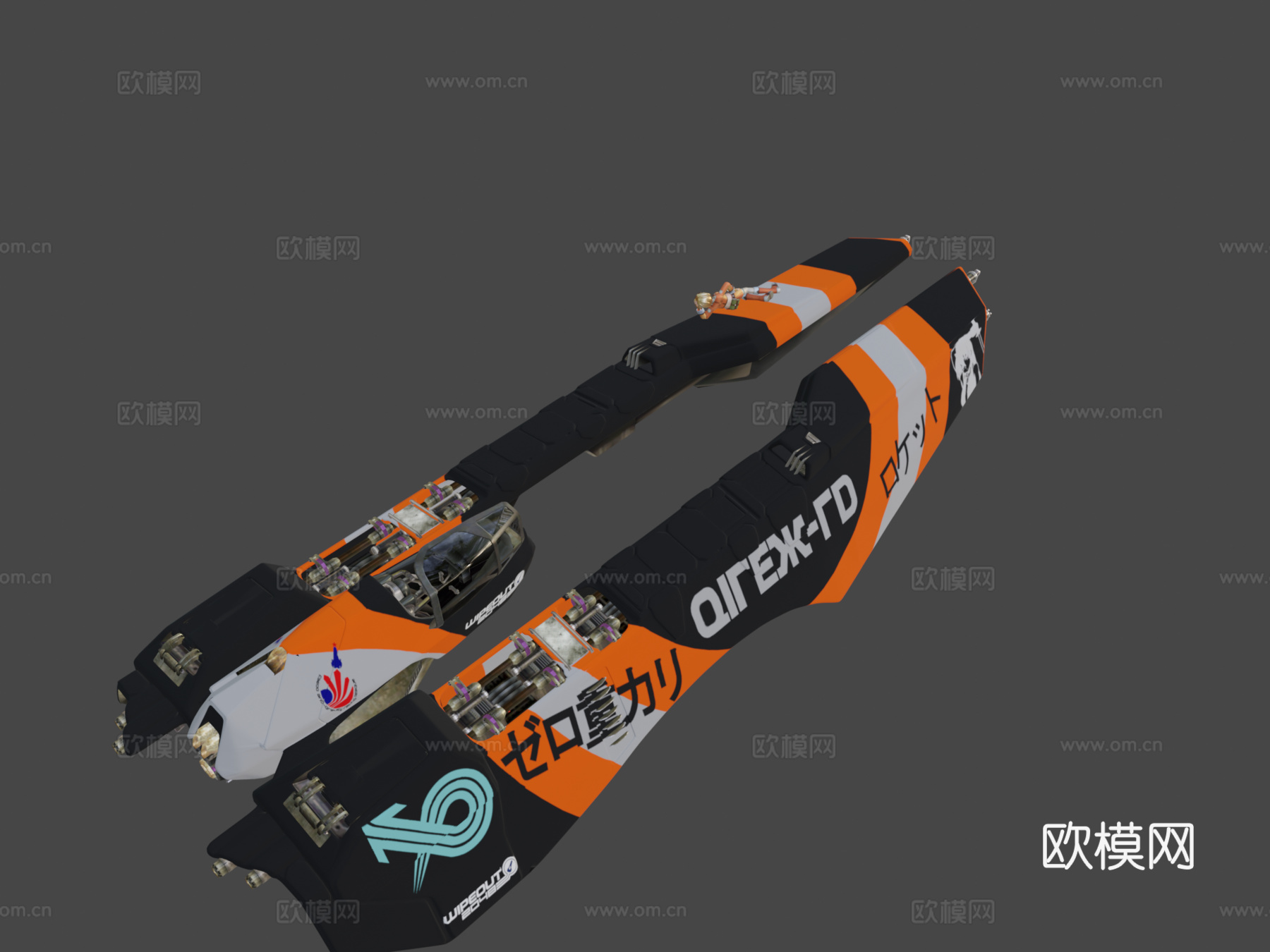 QIГЕЖ RD 4K3d模型下载（渲染图1）