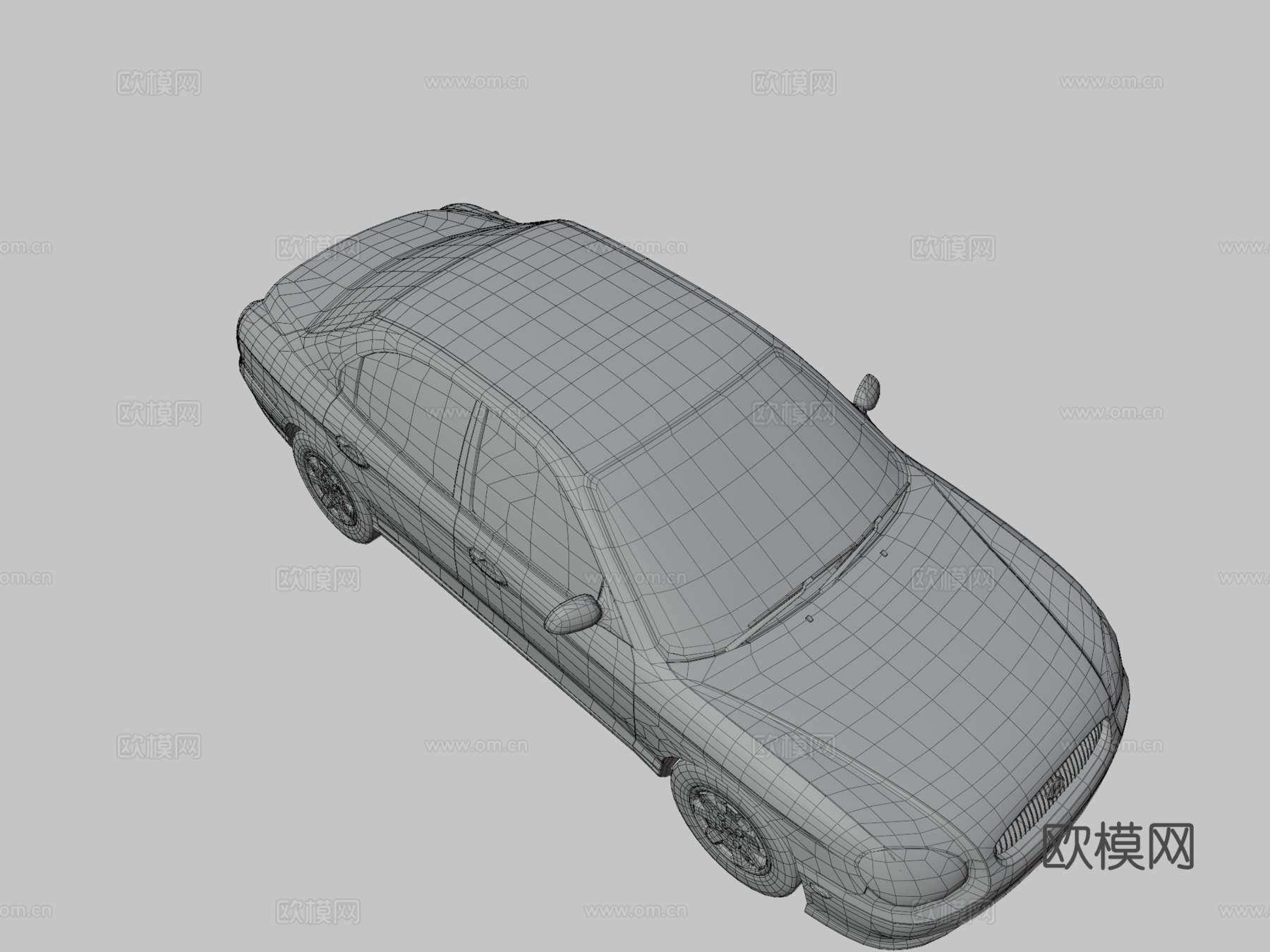 现代索纳塔 (EF)3d模型下载（渲染图3）