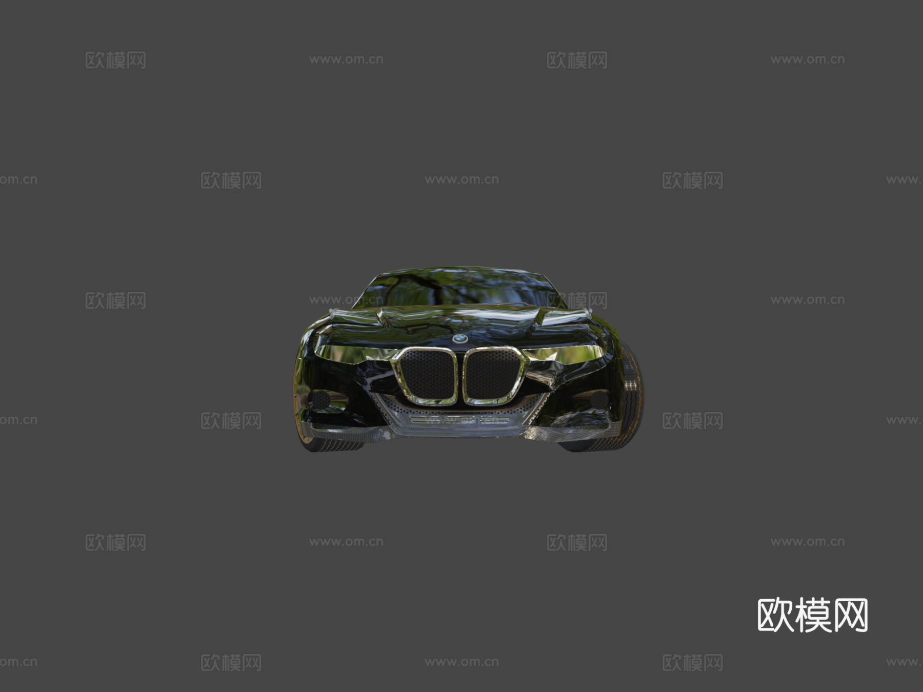 宝马3.0 CSL致敬R3d模型下载（渲染图5）