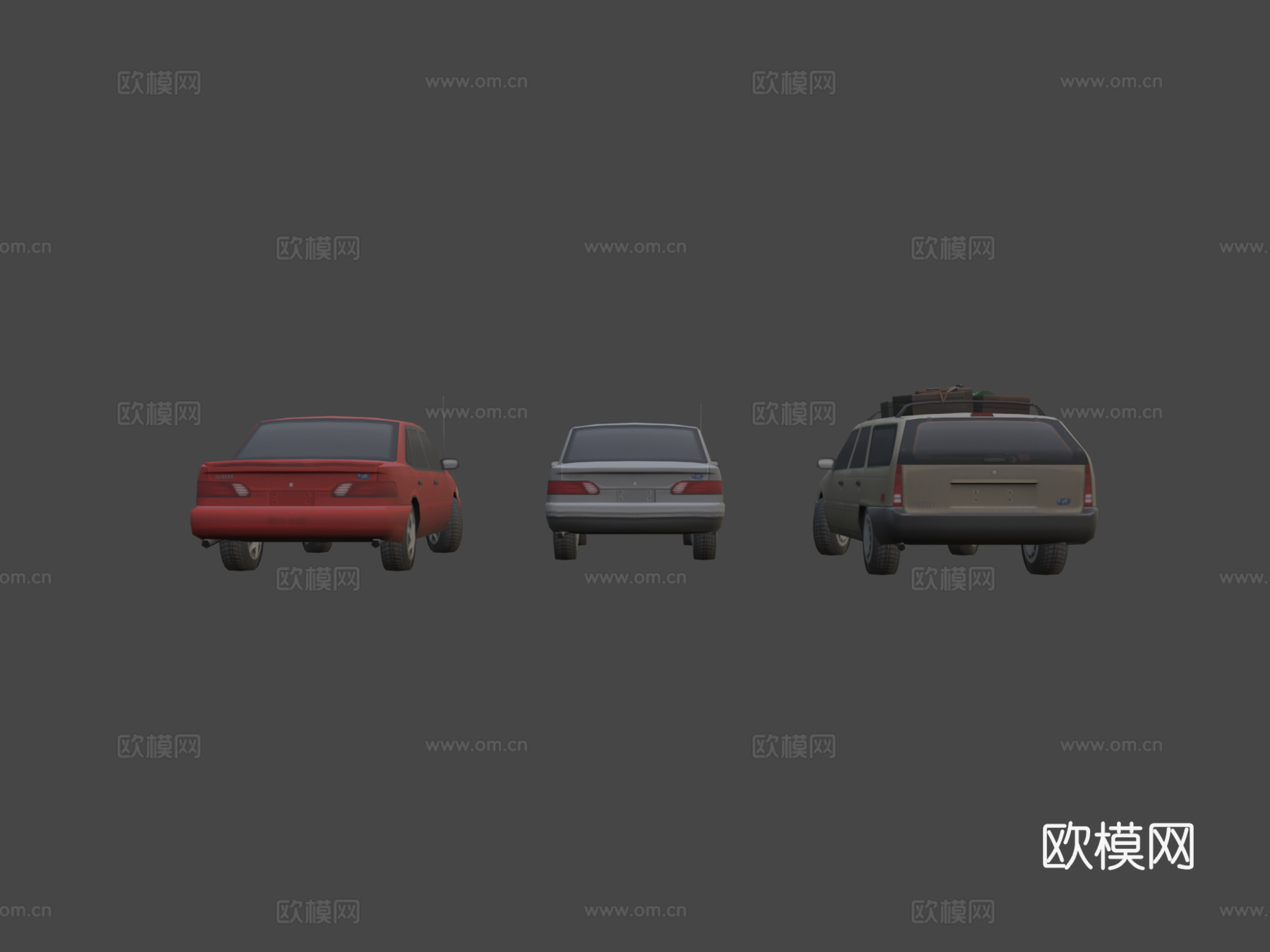 '93福特金牛座3d模型下载（渲染图5）