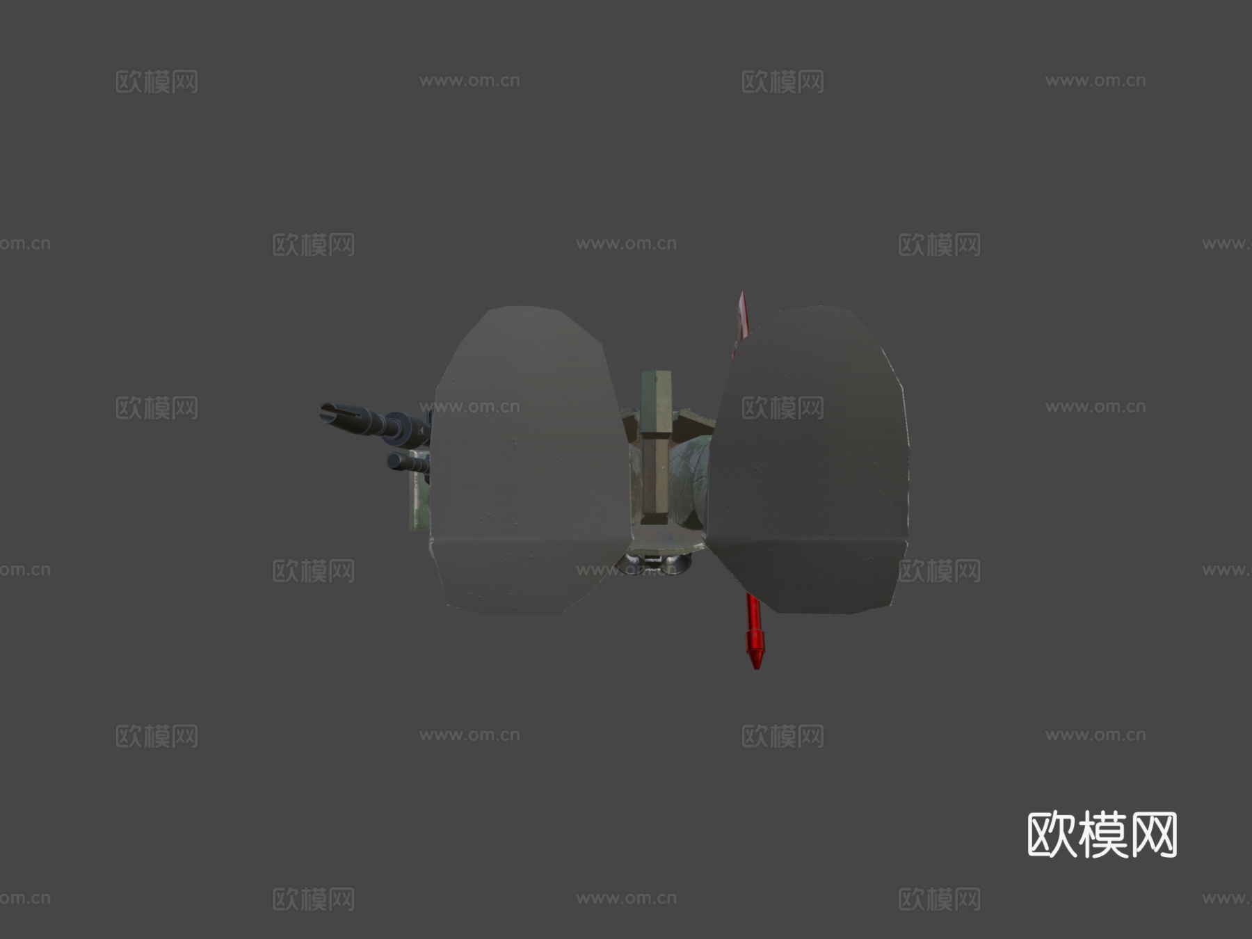 扎古II（绑定）3d模型下载（渲染图5）