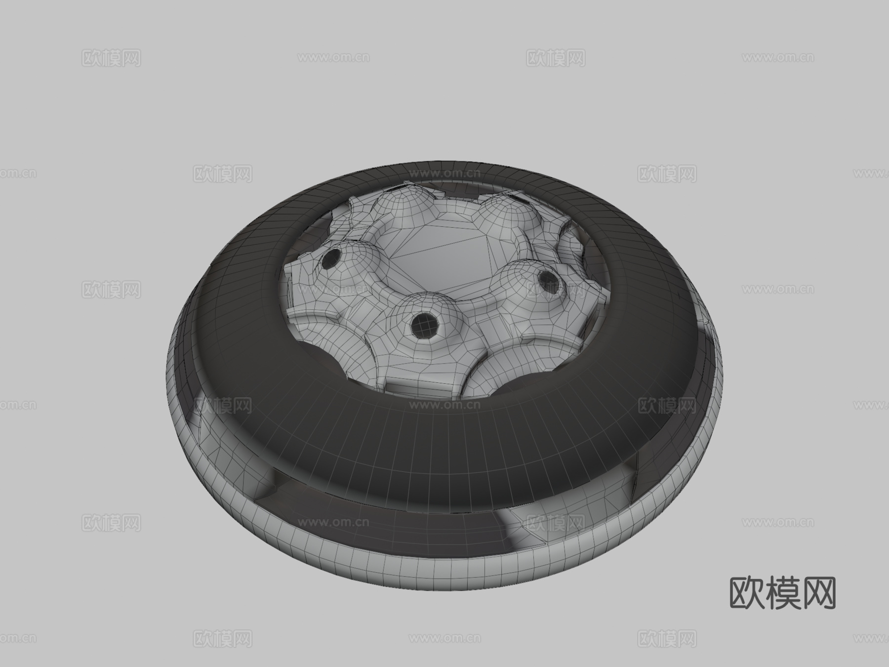 UFO类型83d模型下载（渲染图3）