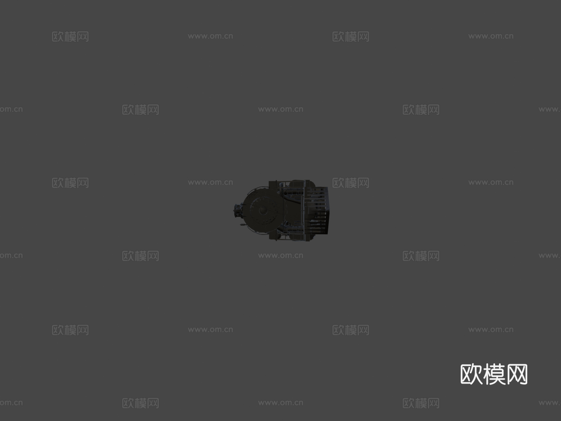 极地特快3d模型下载（渲染图5）