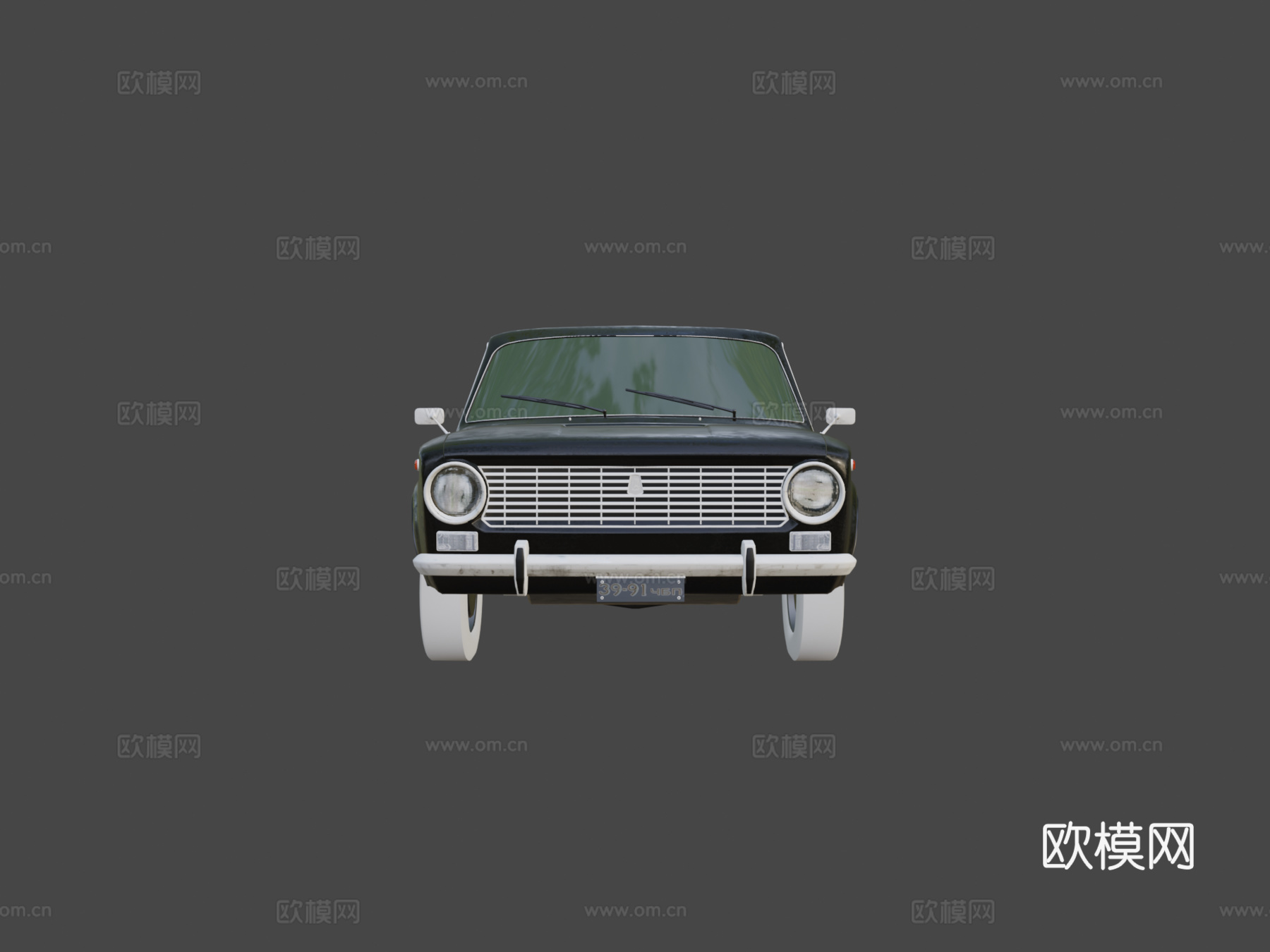 苏联VAZ-21013d模型下载（渲染图6）