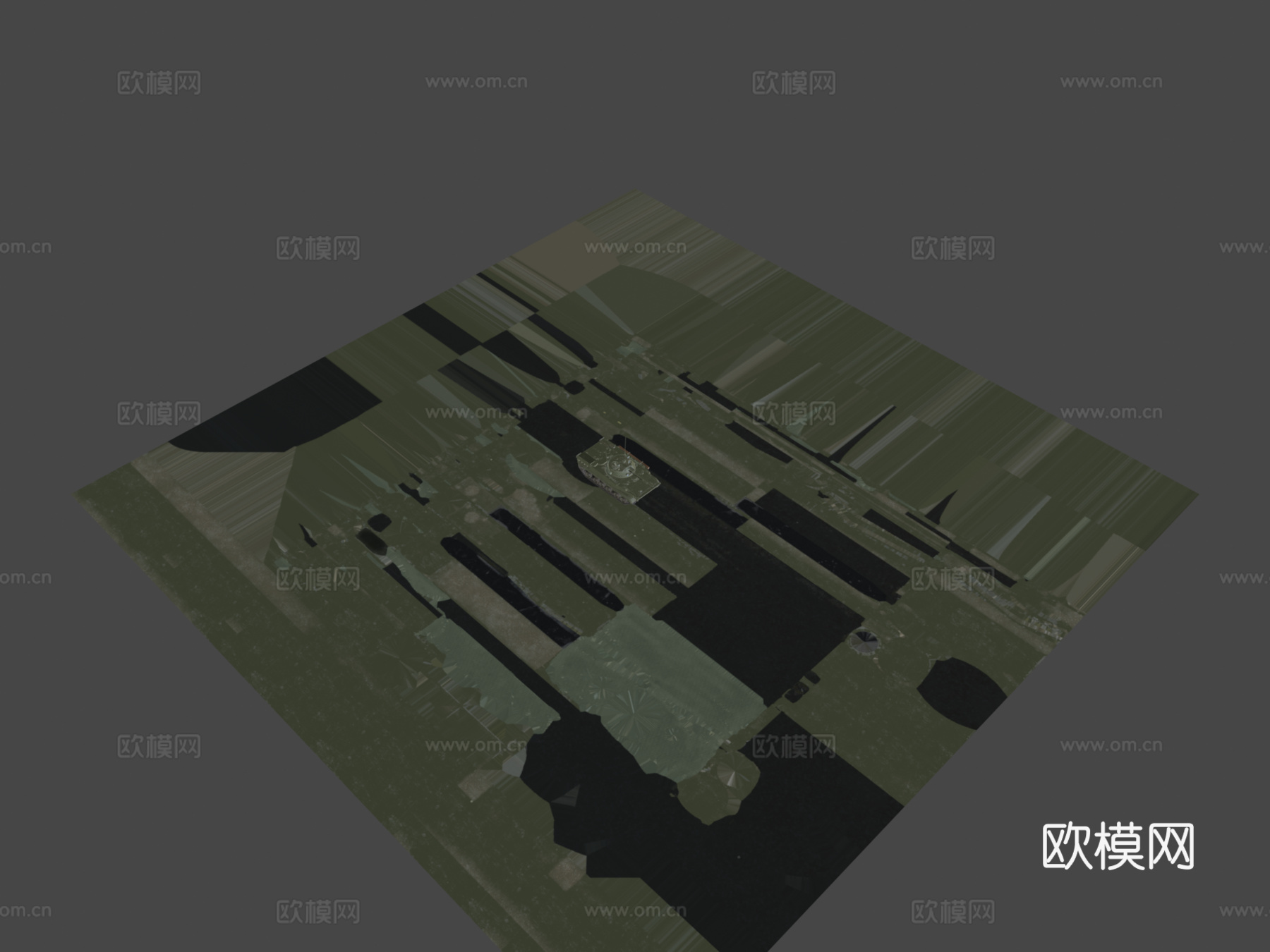 BMP-3俄罗斯步兵战车3d模型下载（渲染图8）