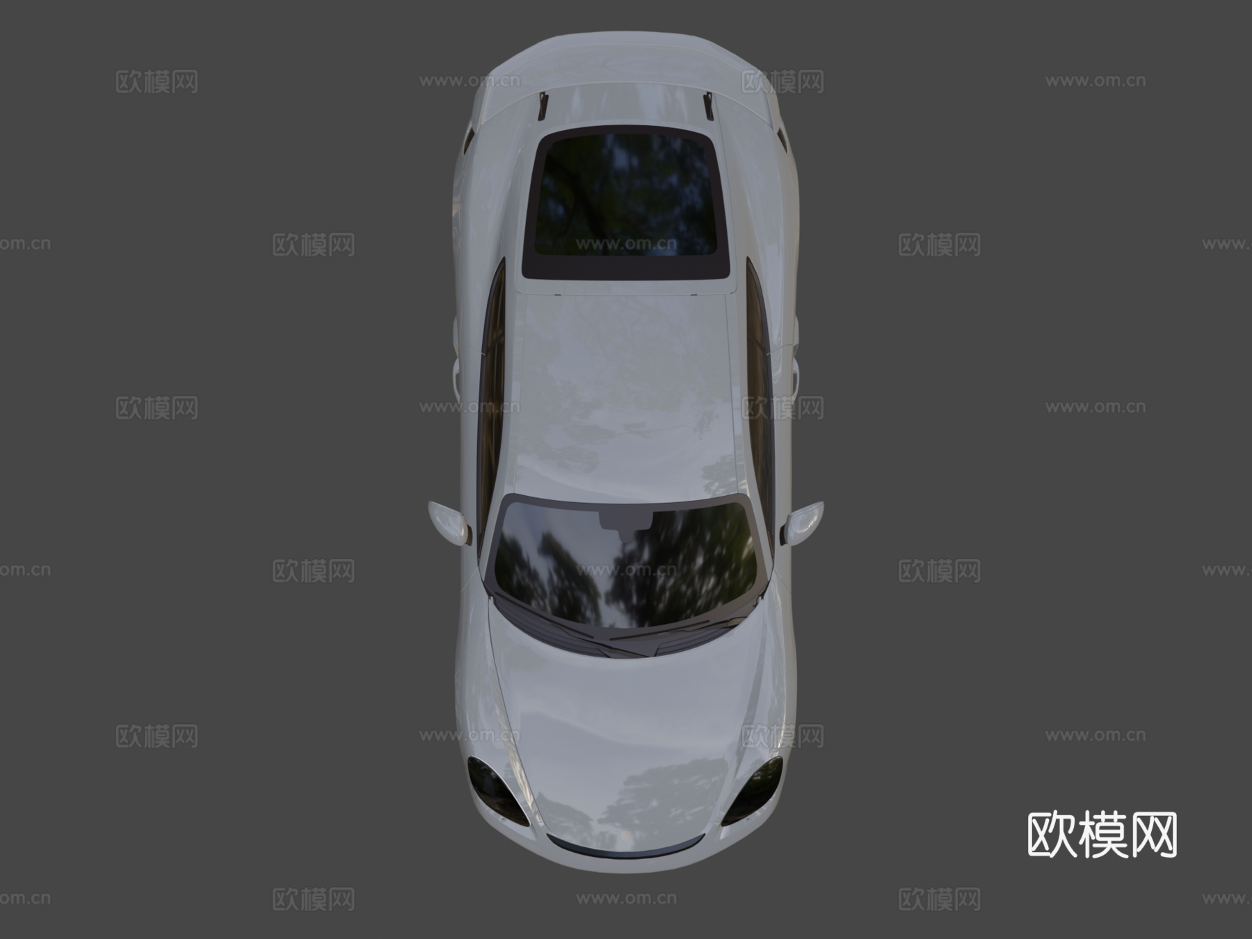 保时捷3d模型下载（渲染图8）