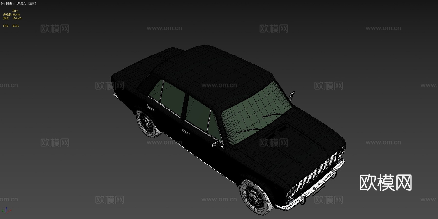 苏联VAZ-21013d模型下载（渲染图4）