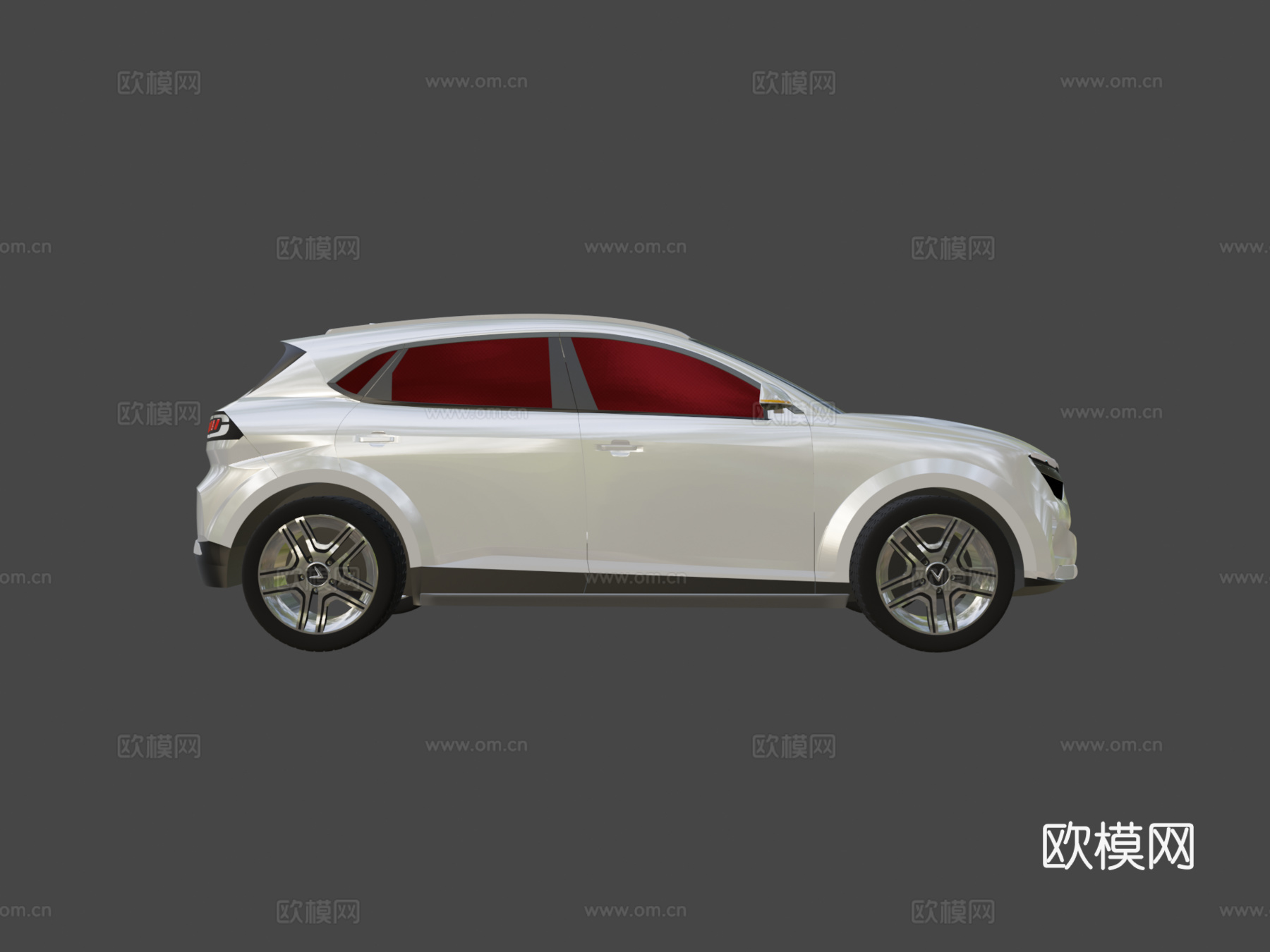 Vinfast VF8概念车3d模型下载（渲染图7）