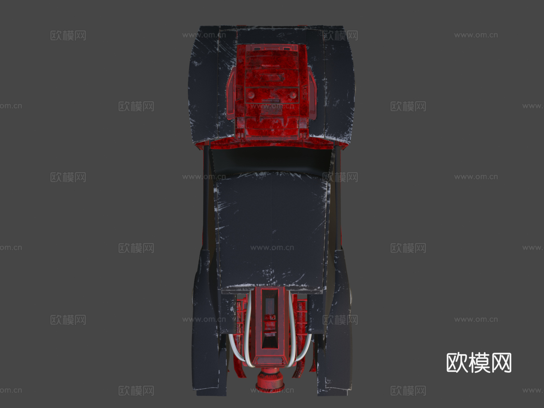 蝙蝠侠2022-蝙蝠车3d模型下载（渲染图8）