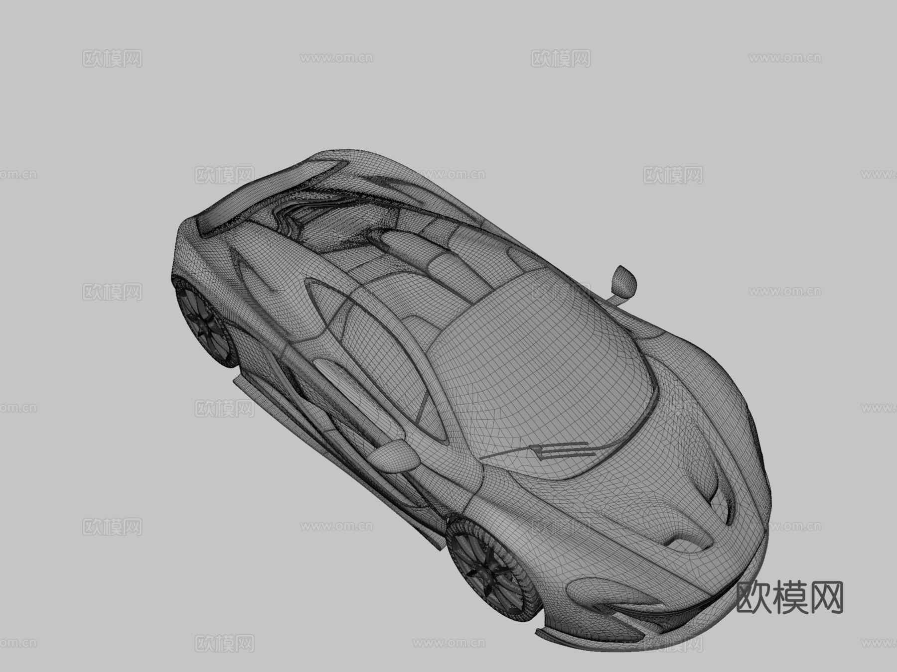 迈凯伦P13d模型下载（渲染图3）
