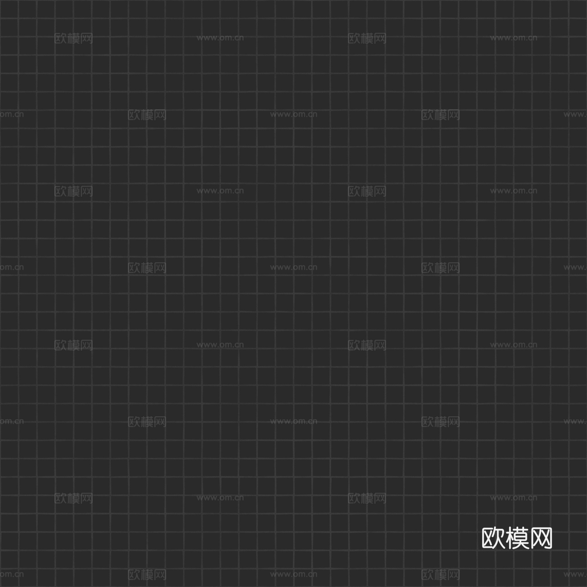 海洋风格方形泳池马赛克纹理 泳池 蓝色 瓷砖