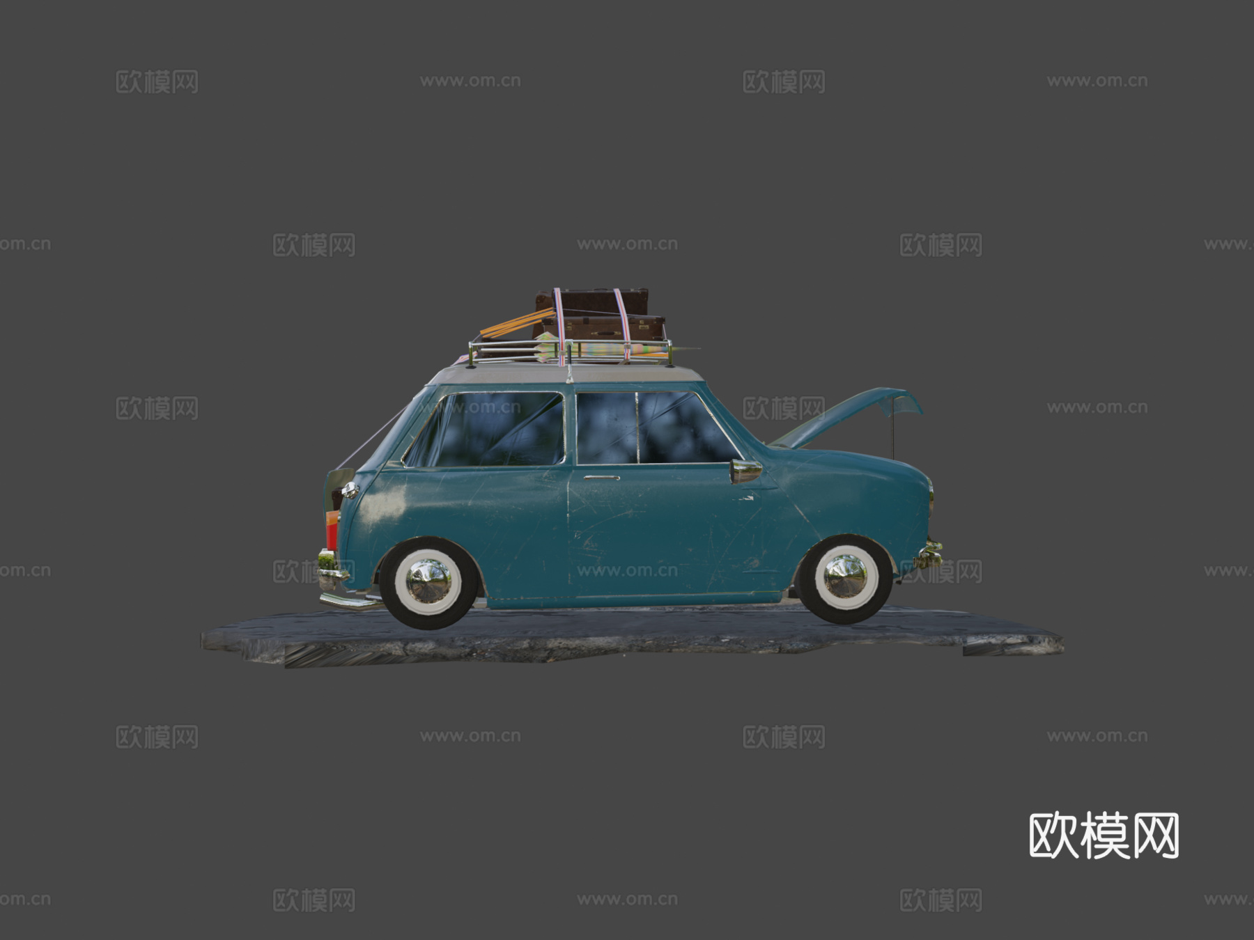 莫里斯库珀S - 奥斯汀迷你 - MK13d模型