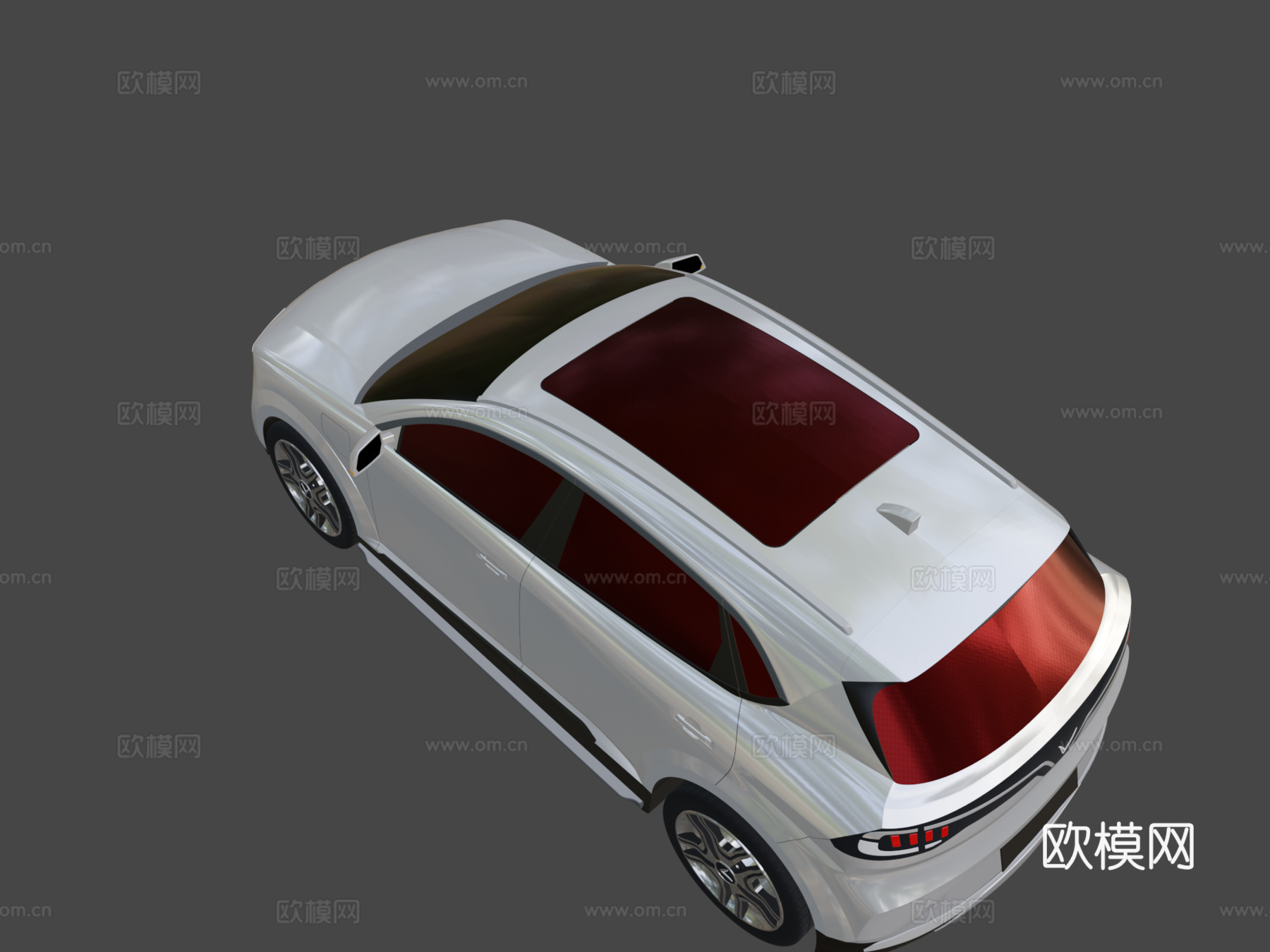 Vinfast VF8概念车3d模型下载（渲染图8）